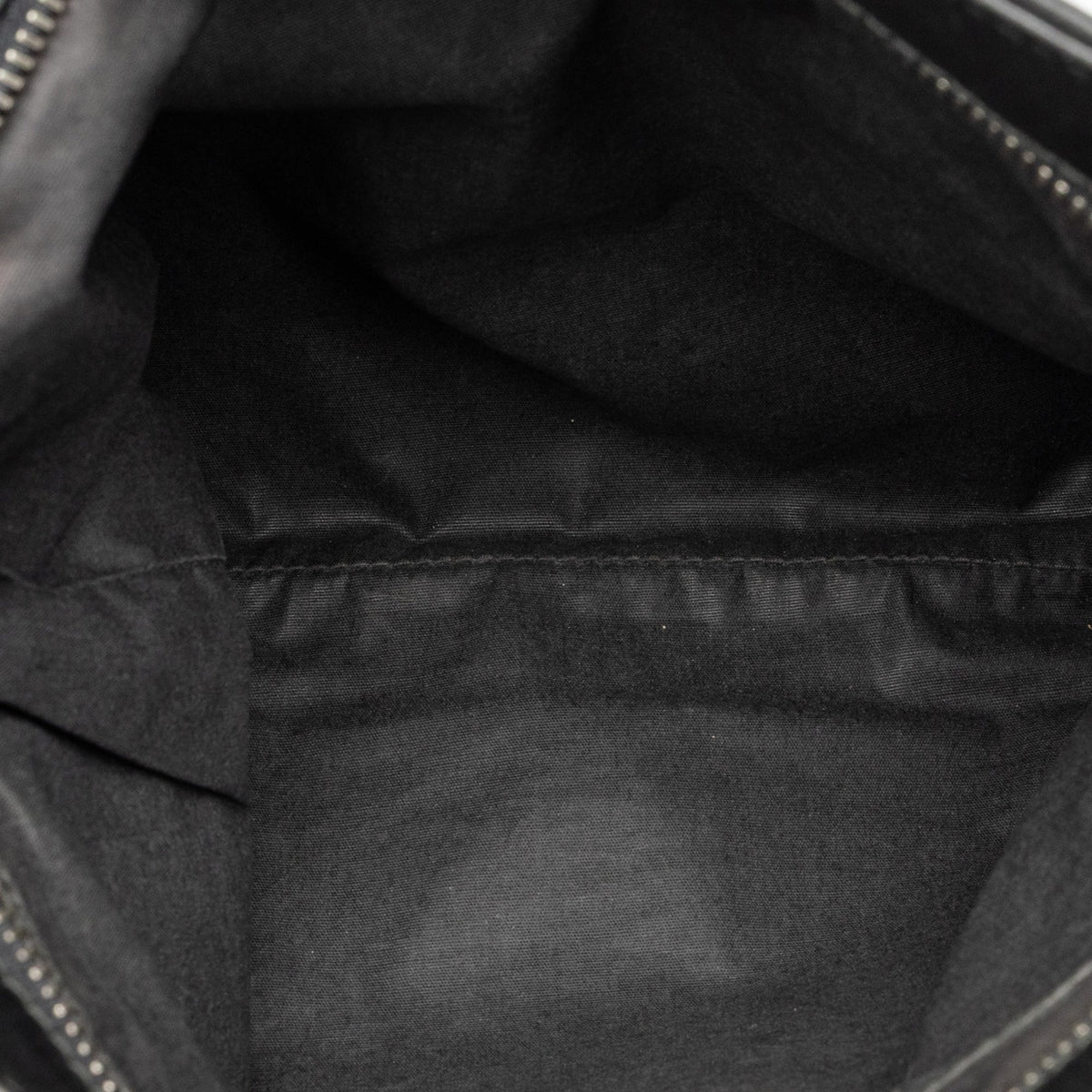 Bottega Veneta Nappa Intrecciato VN Crossbody — Black