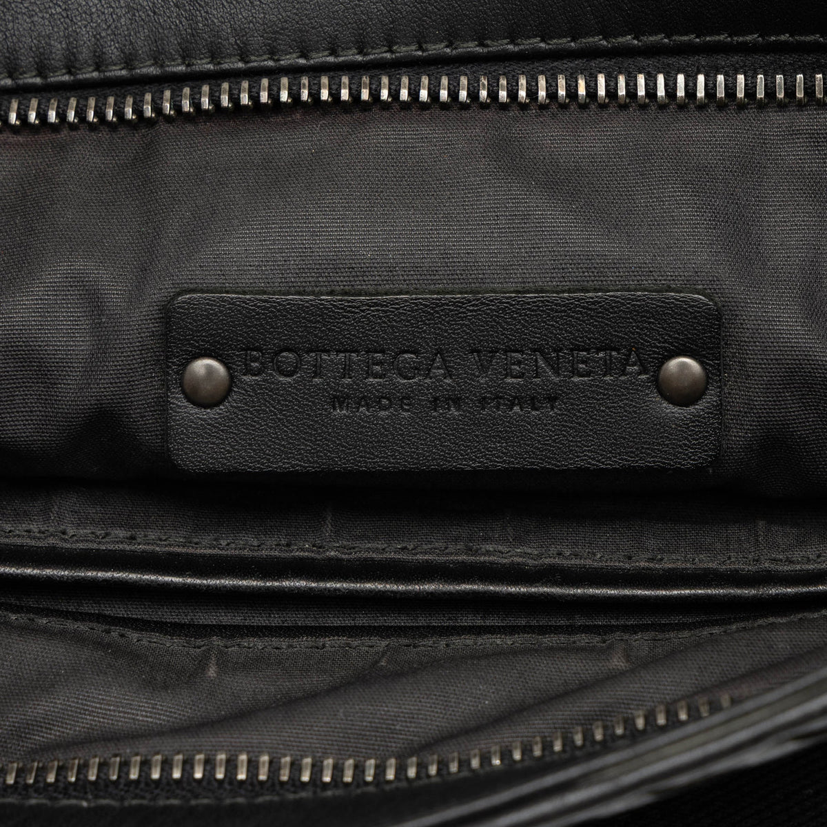 Bottega Veneta Nappa Intrecciato VN Crossbody — Black