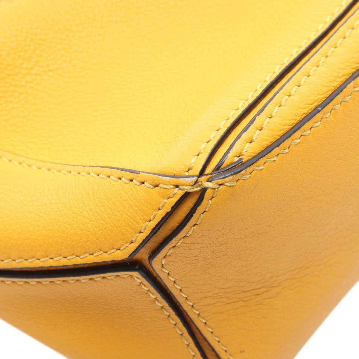 LOEWE Mini Calfskin Puzzle Satchel