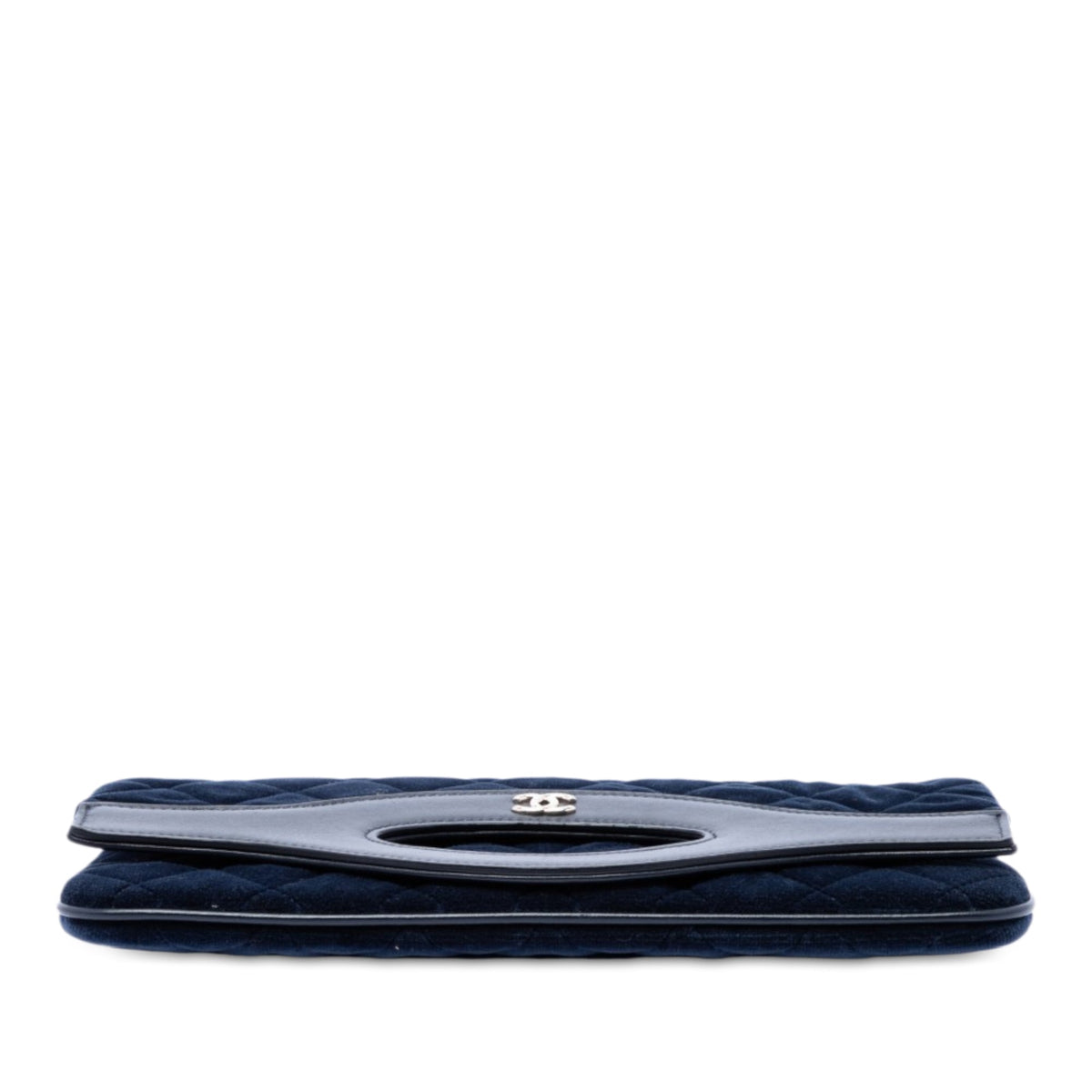 Chanel Small Quilted Velvet 31 Clutch