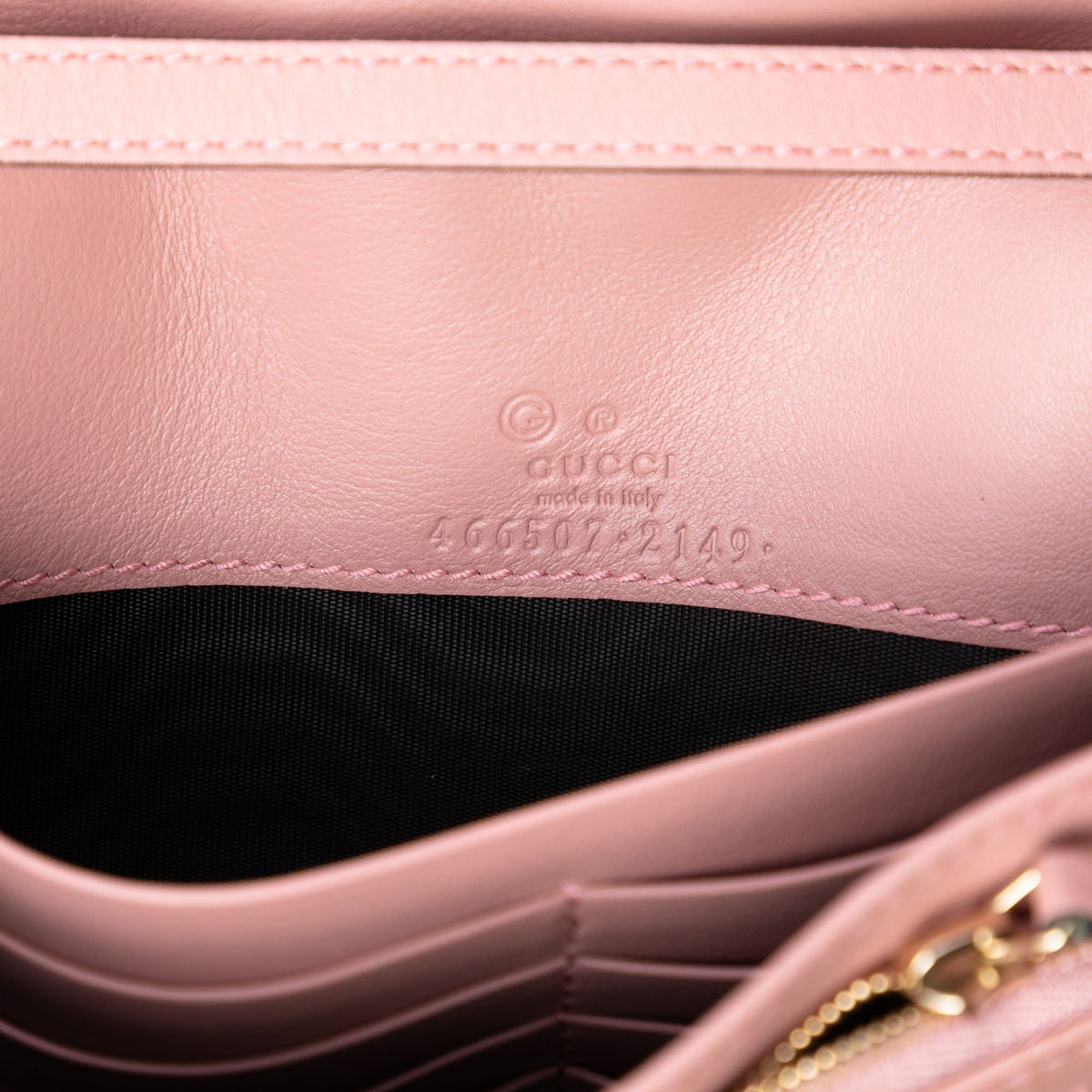Gucci Microguccissima Wallet on Strap