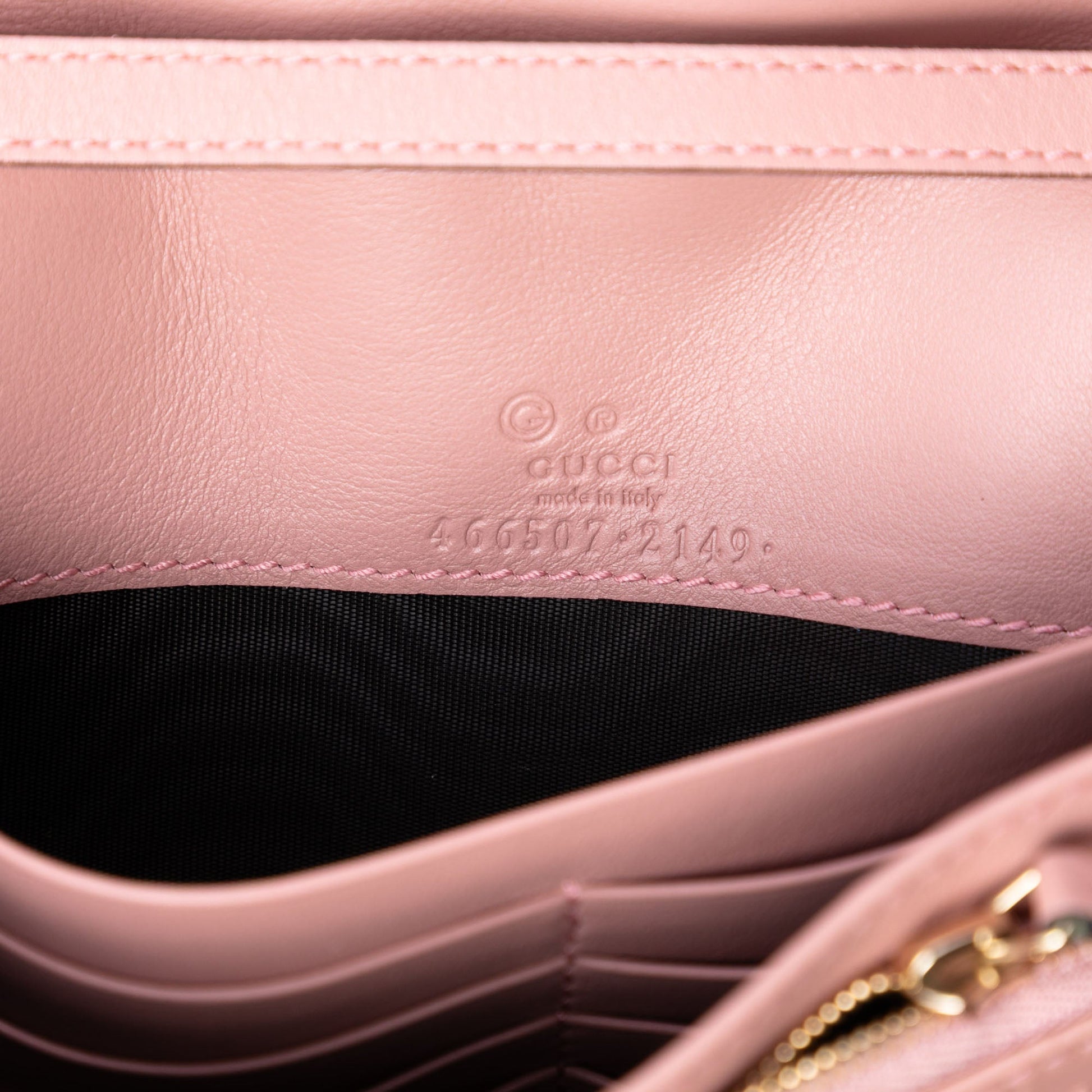 Gucci Microguccissima Wallet on Strap