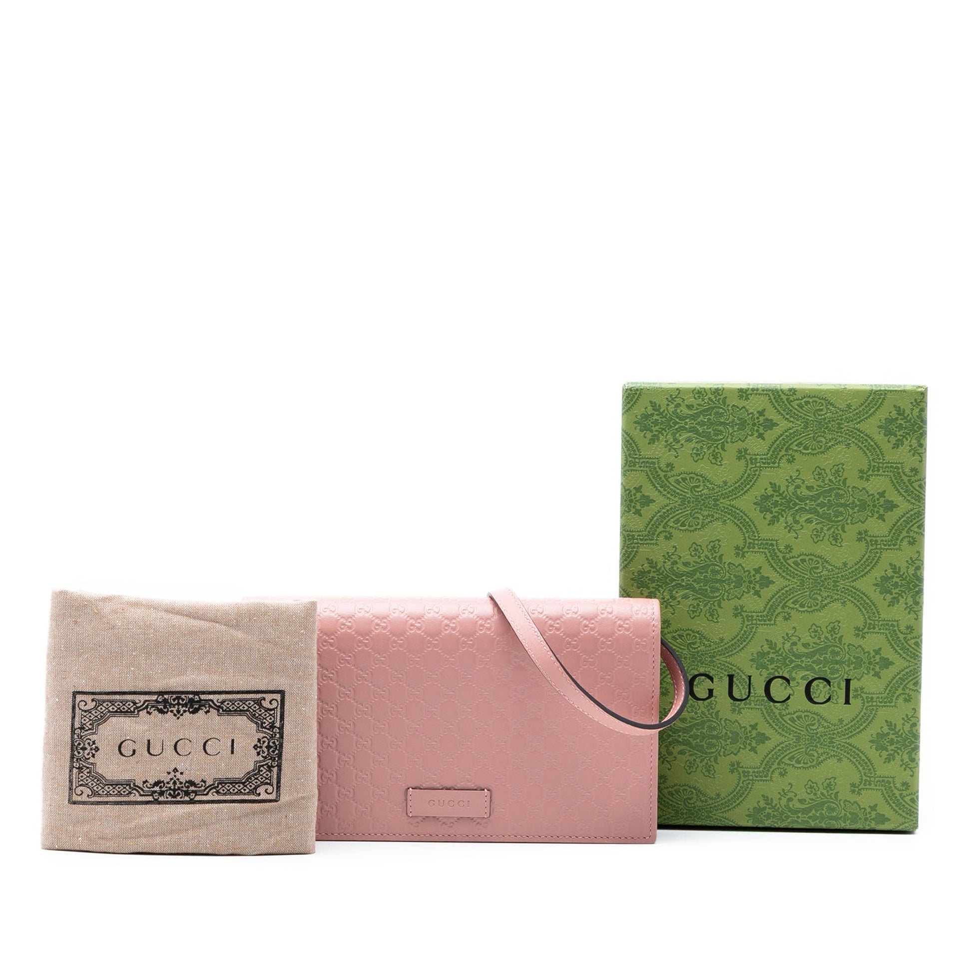Gucci Microguccissima Wallet on Strap