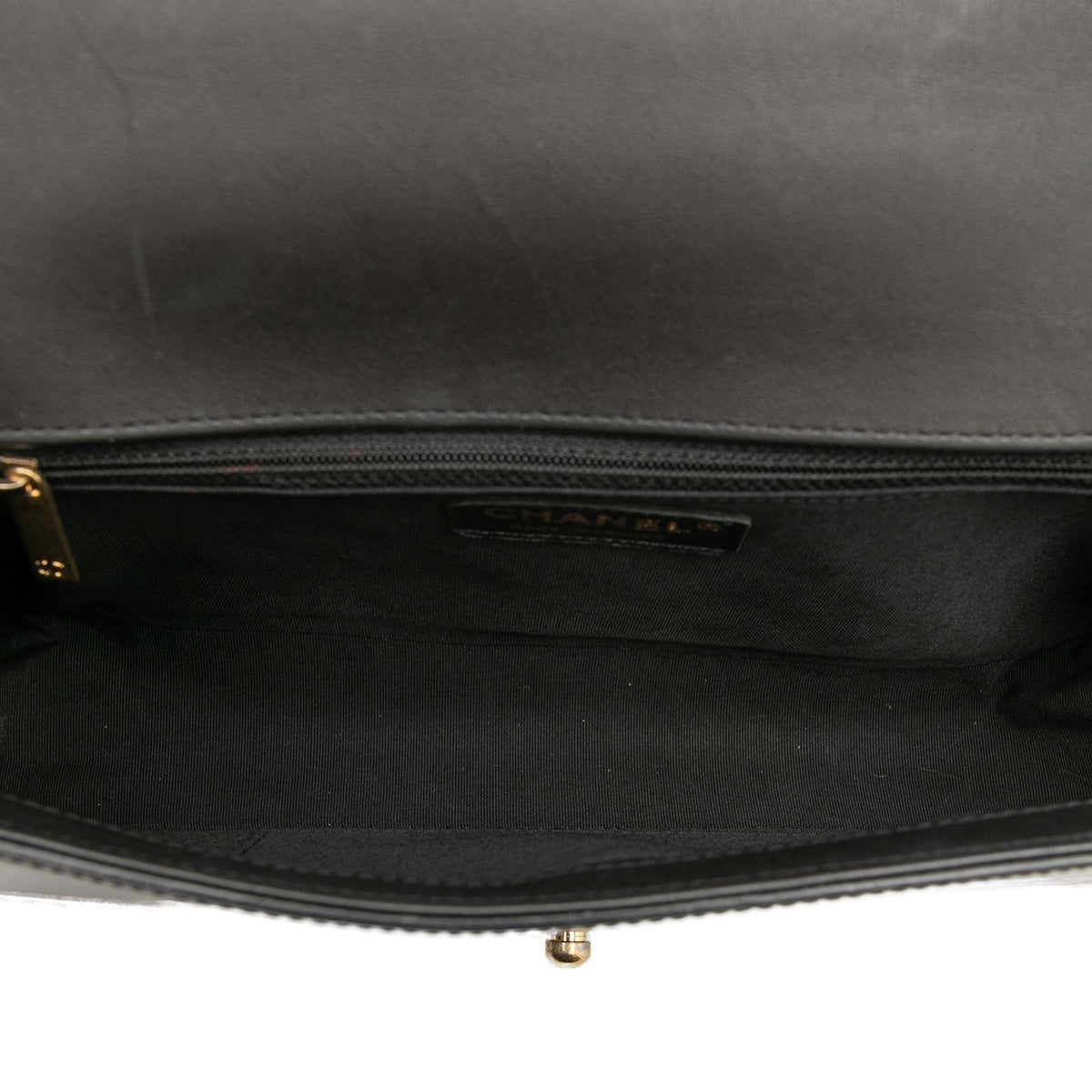 Chanel Medium Quilted Patent Boy Flap