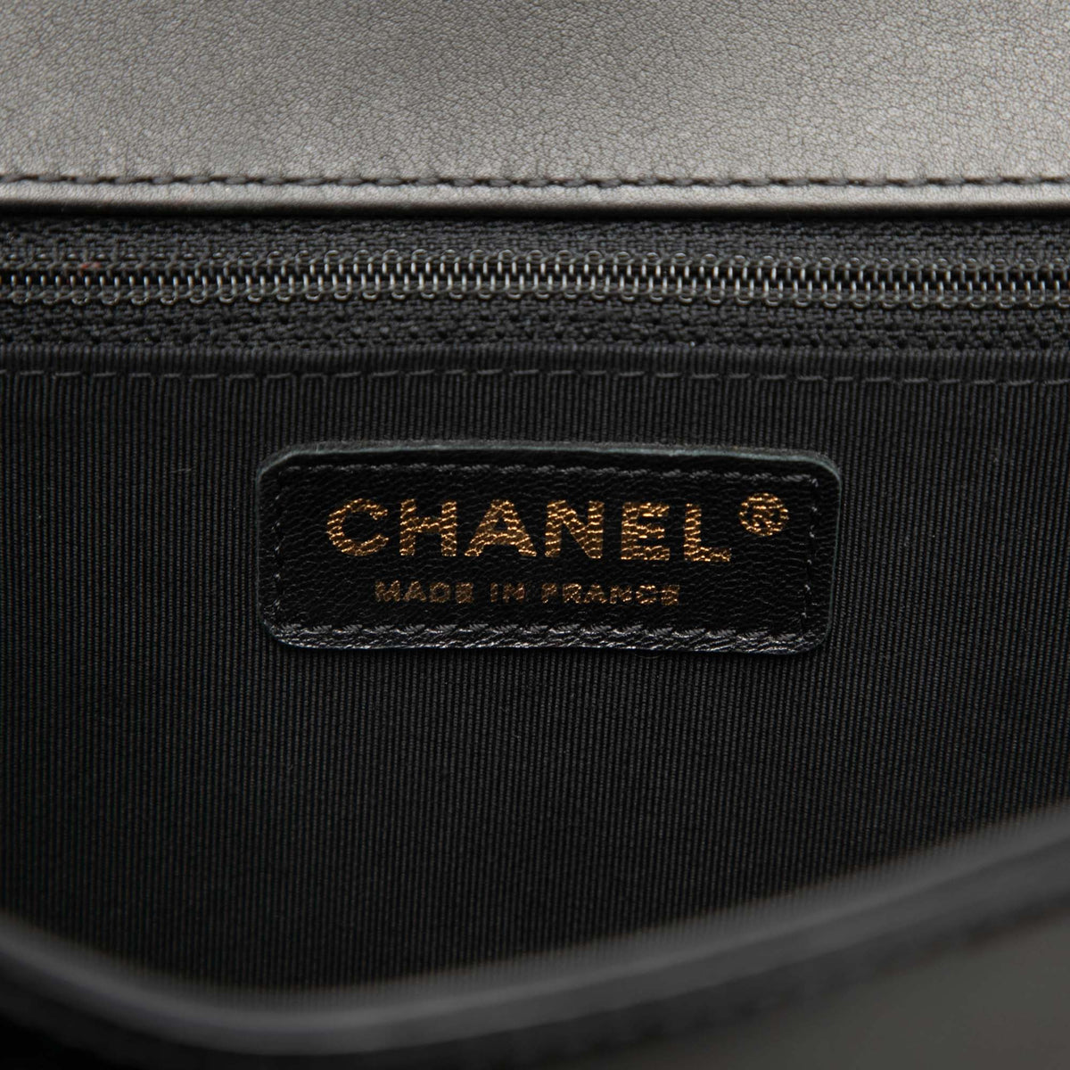 Chanel Medium Quilted Patent Boy Flap