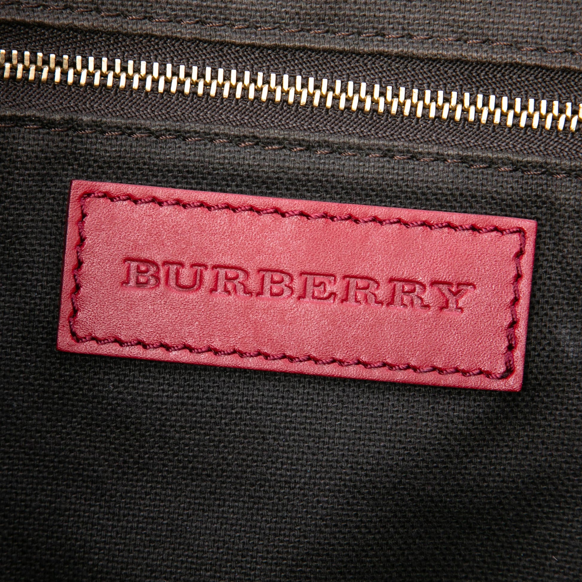 Burberry Small Haymarket Check Coated Canvas Salisbury Tote