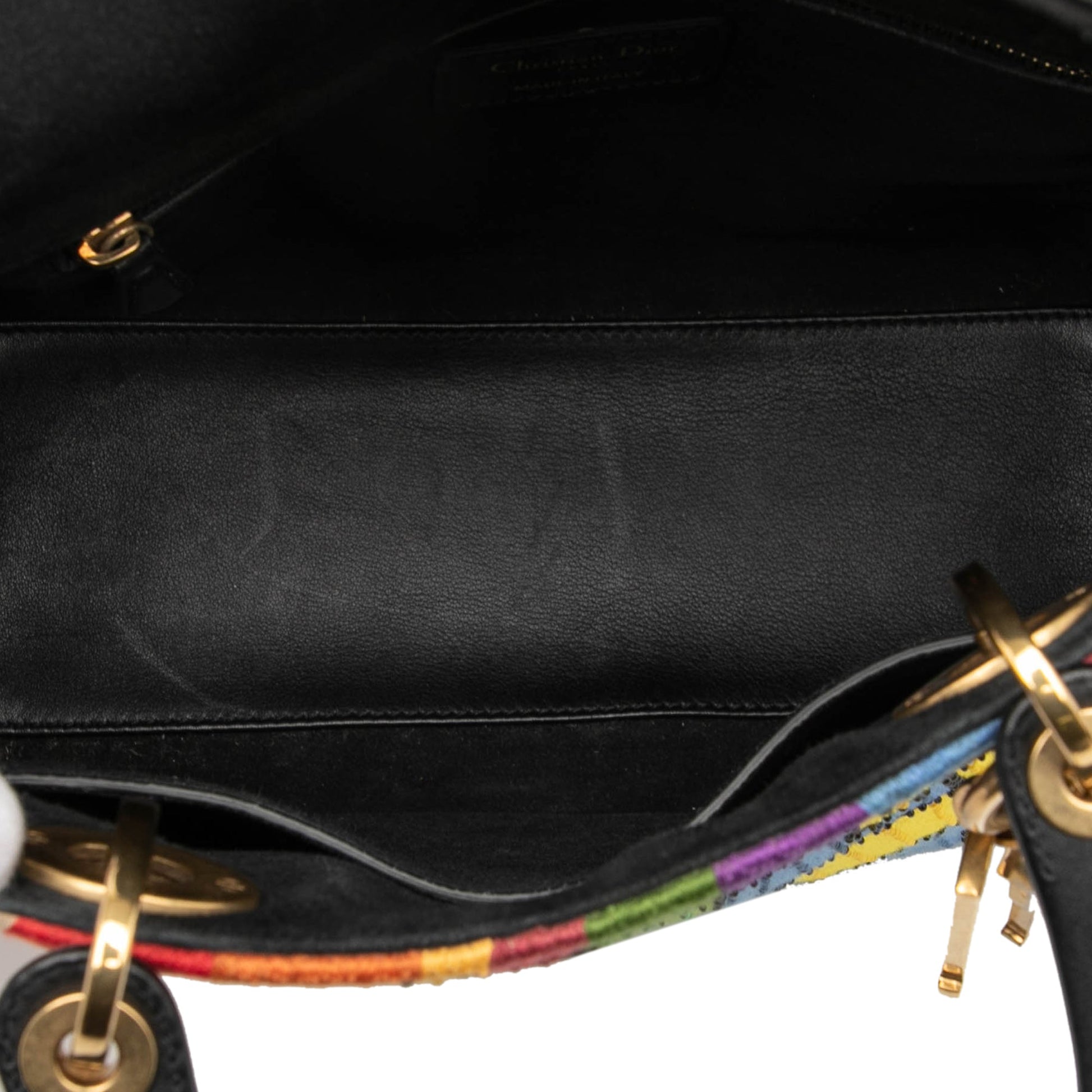 Dior Medium Canvas Beaded and Embroidered Tarot Judgment Lady Dior