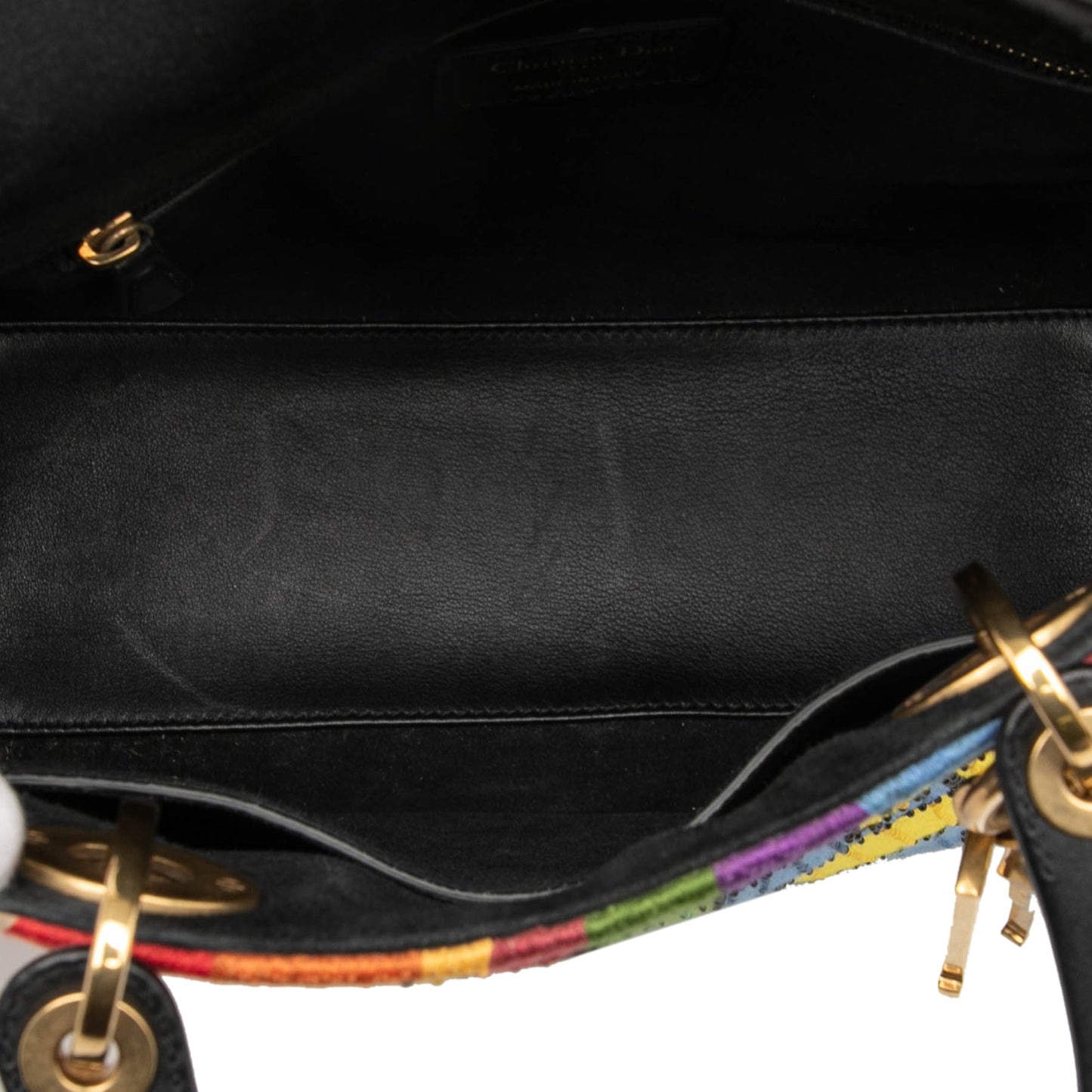 Dior Medium Canvas Beaded and Embroidered Tarot Judgment Lady Dior