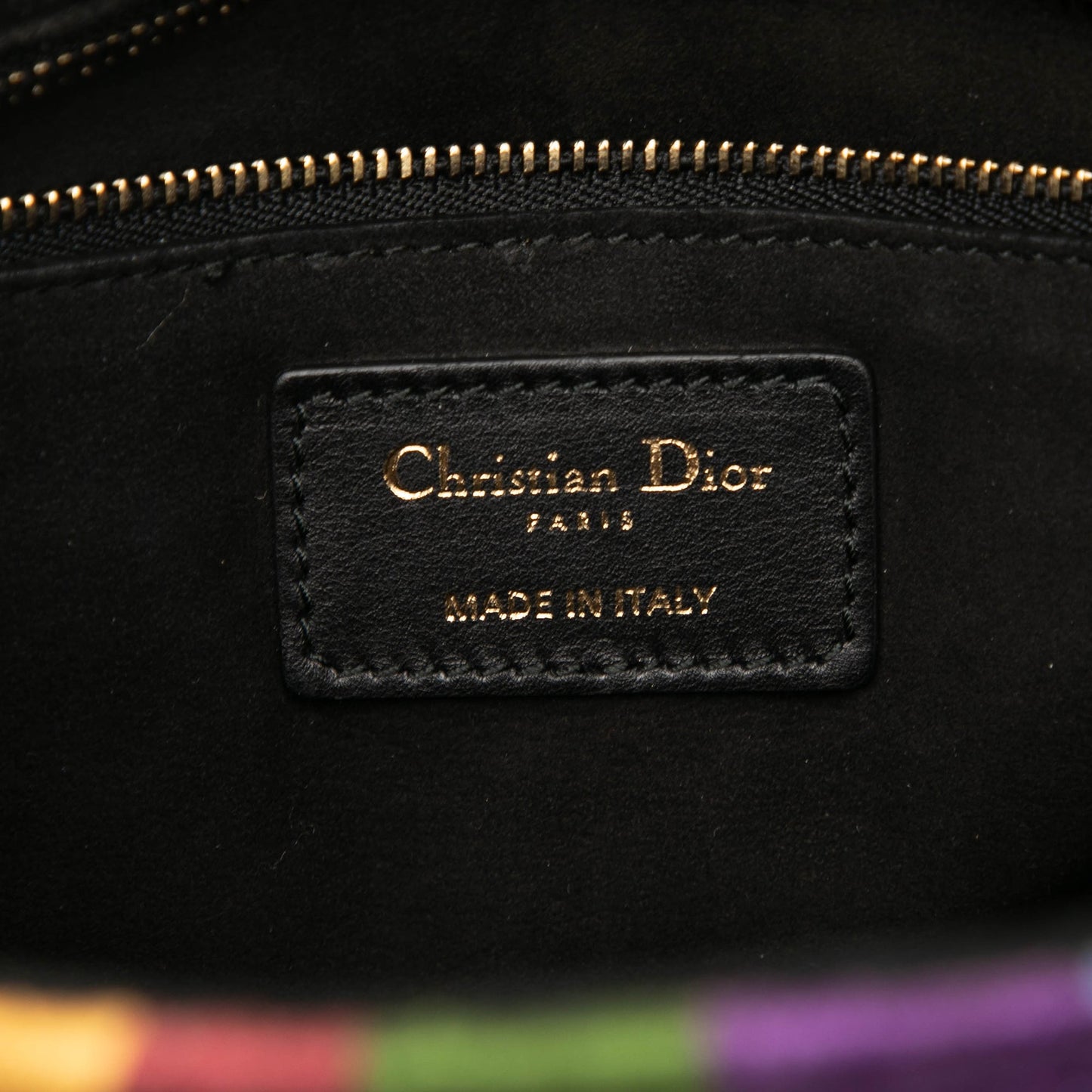 Dior Medium Canvas Beaded and Embroidered Tarot Judgment Lady Dior