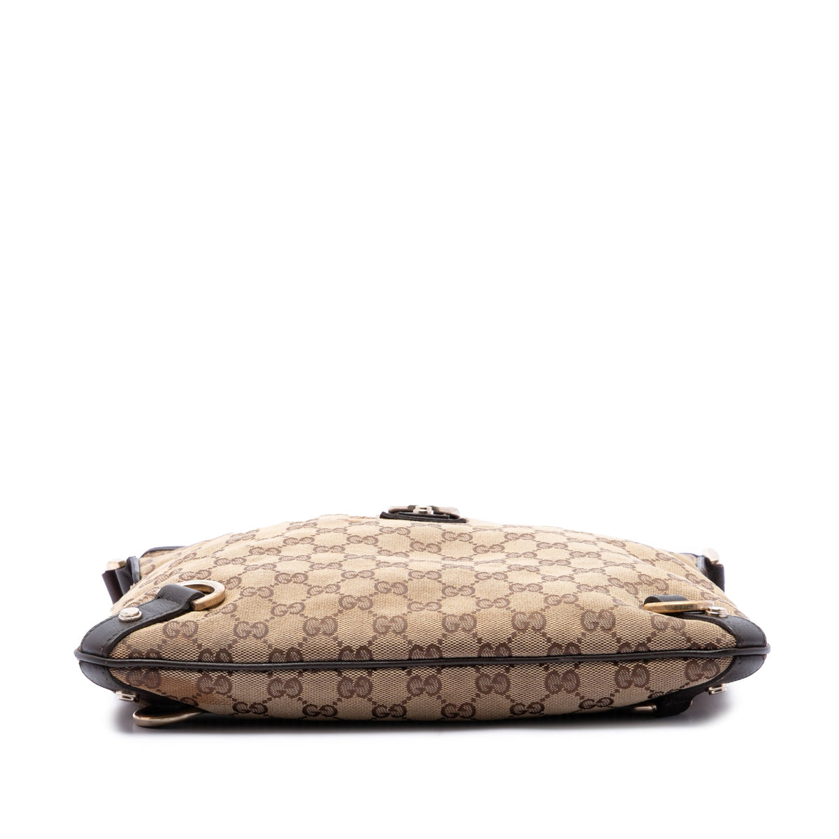 Gucci GG Canvas Abbey D Ring Crossbody — Beige