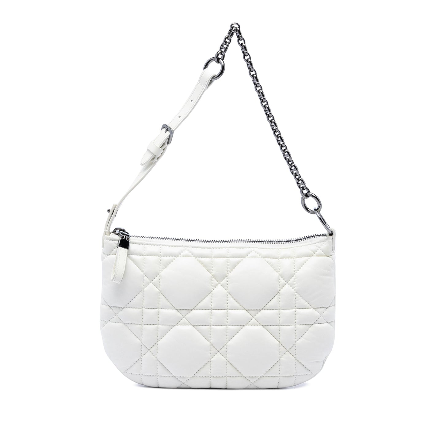 Dior Mini Calfskin Macrocannage Dior Caro Tulip Bag