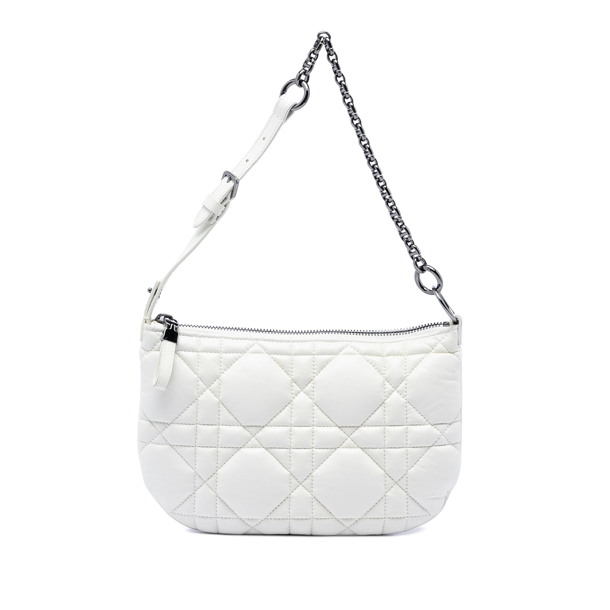 Dior Mini Calfskin Macrocannage Dior Caro Tulip Bag