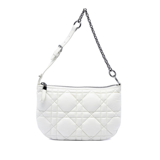 Dior Mini Calfskin Macrocannage Dior Caro Tulip Bag