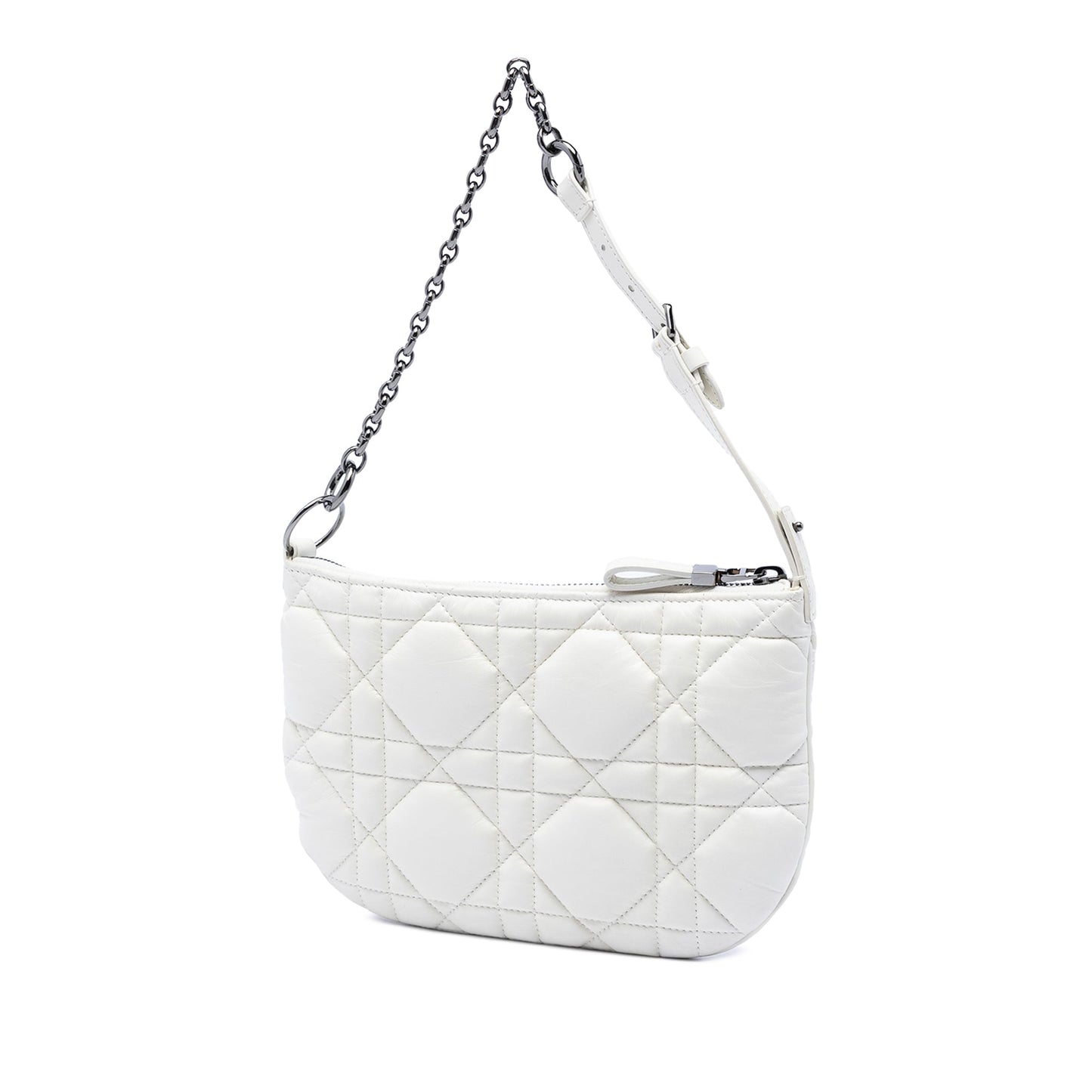 Dior Mini Calfskin Macrocannage Dior Caro Tulip Bag