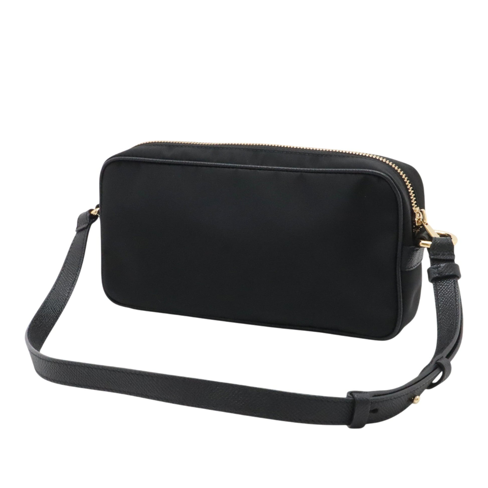 Ferragamo Nylon Vara Bow Shoulder Bag