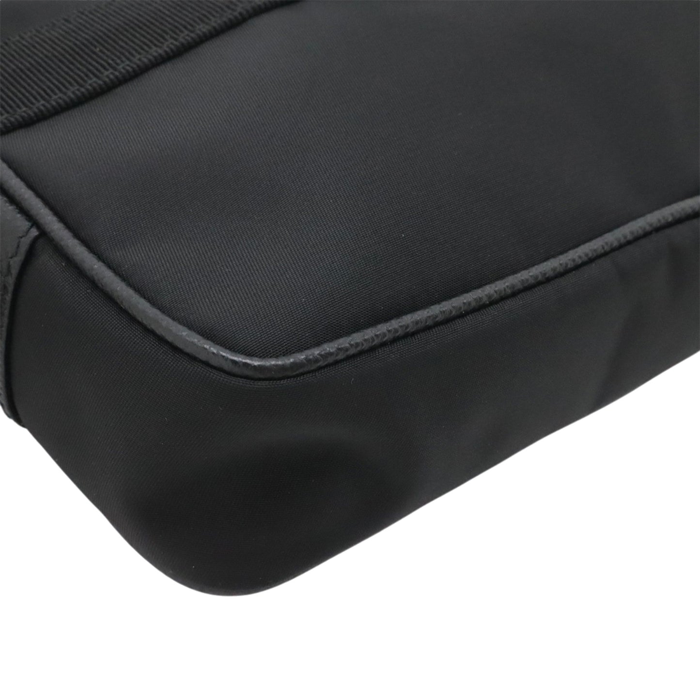Ferragamo Nylon Vara Bow Shoulder Bag