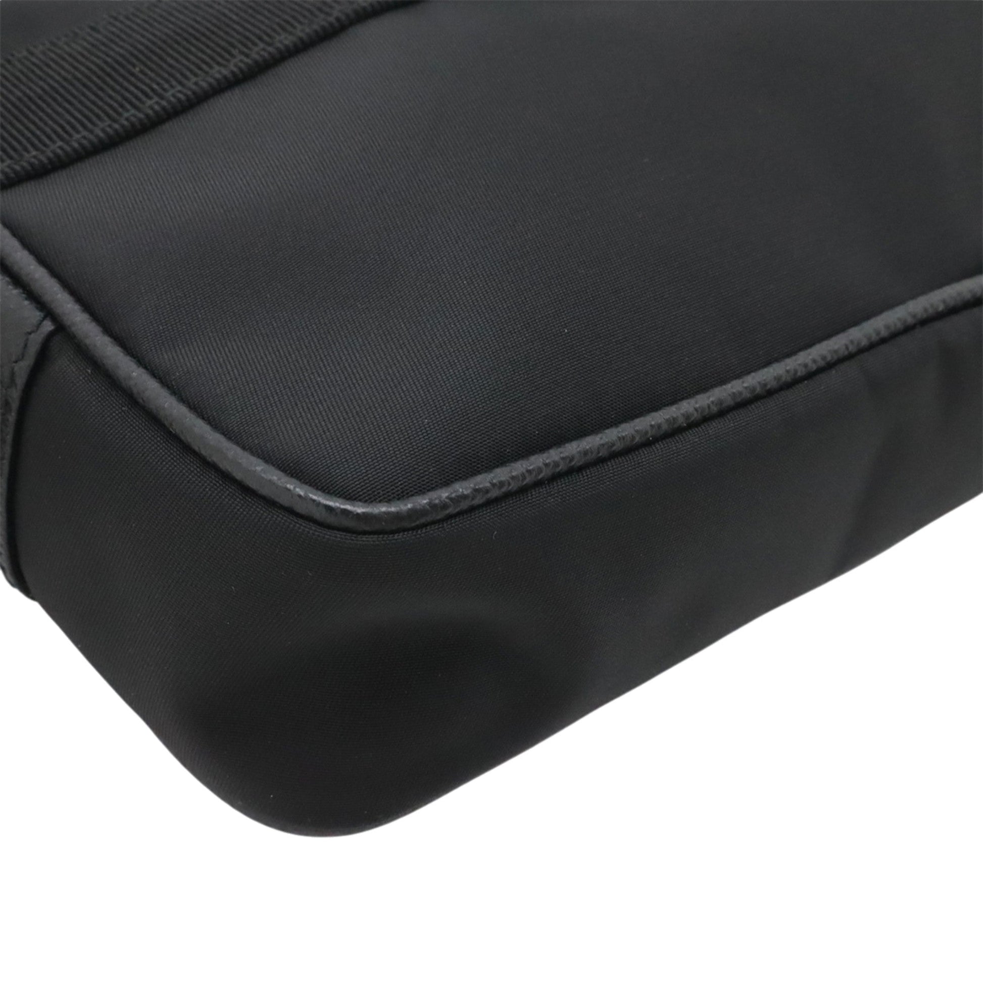 Ferragamo Nylon Vara Bow Shoulder Bag