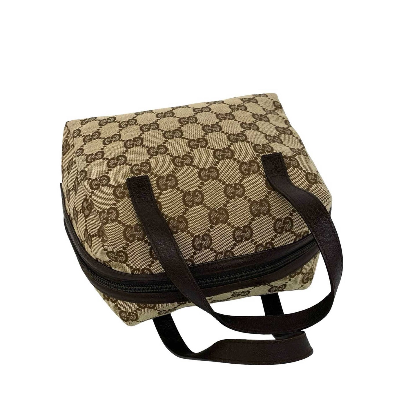 Gucci Mini GG Canvas Balthus Tofu Bag