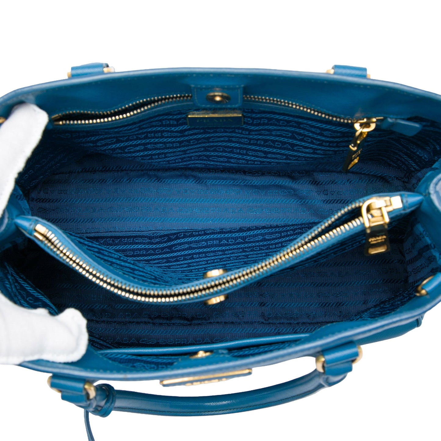 Prada Medium Saffiano Lux Galleria Satchel