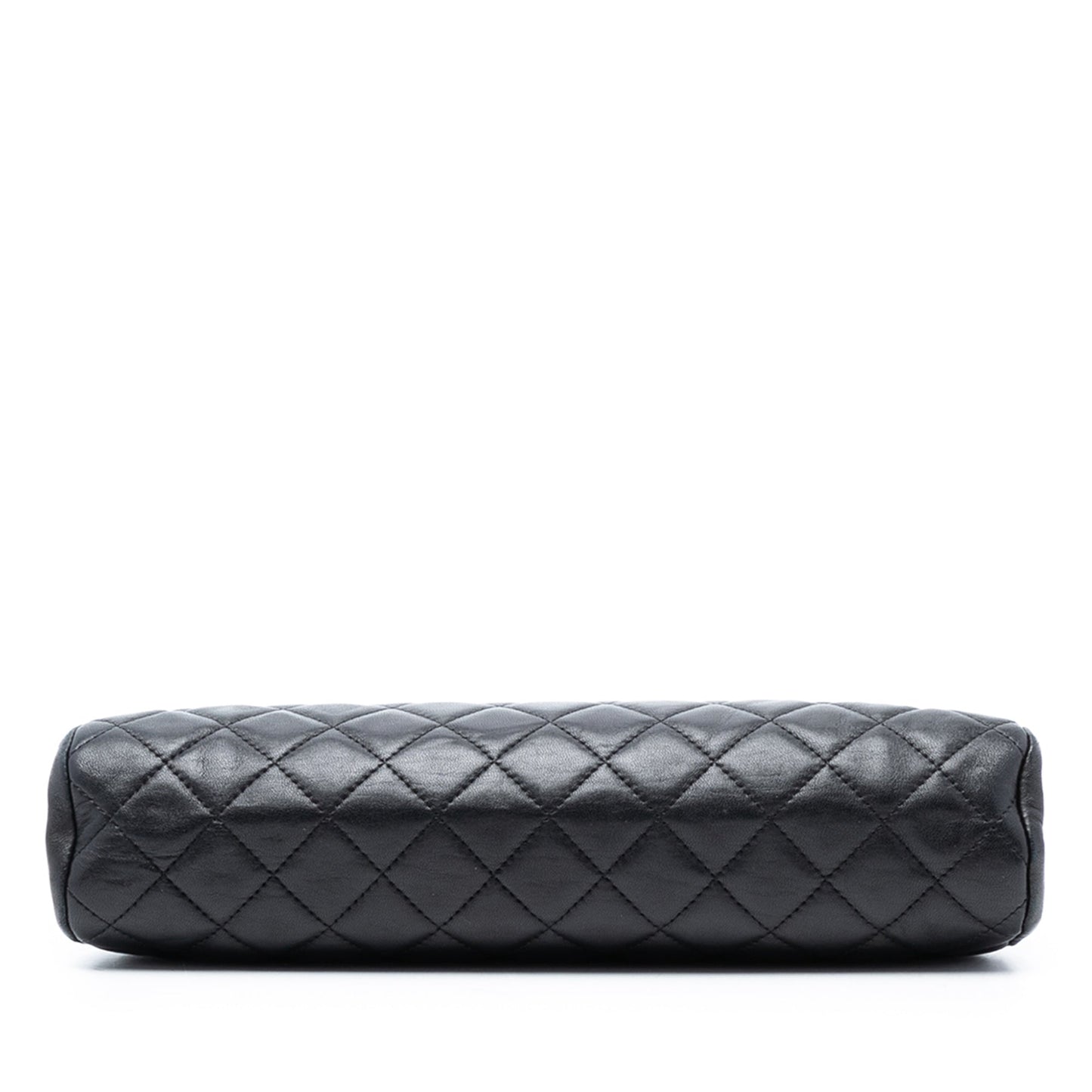 Chanel Quilted Lambskin Timeless Kisslock Clutch