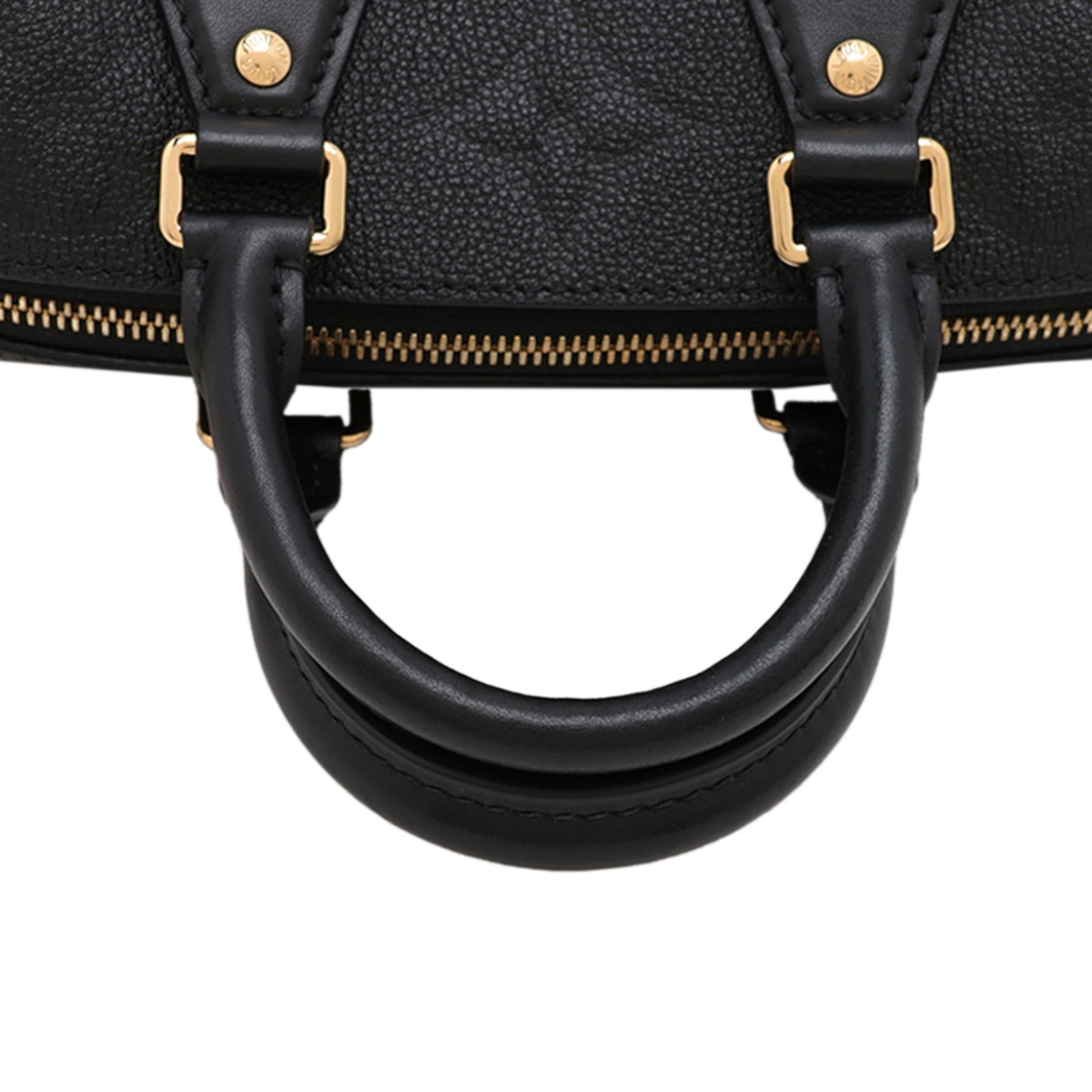 Louis Vuitton Monogram Giant Empreinte Speedy Bandouliere 20 — Black