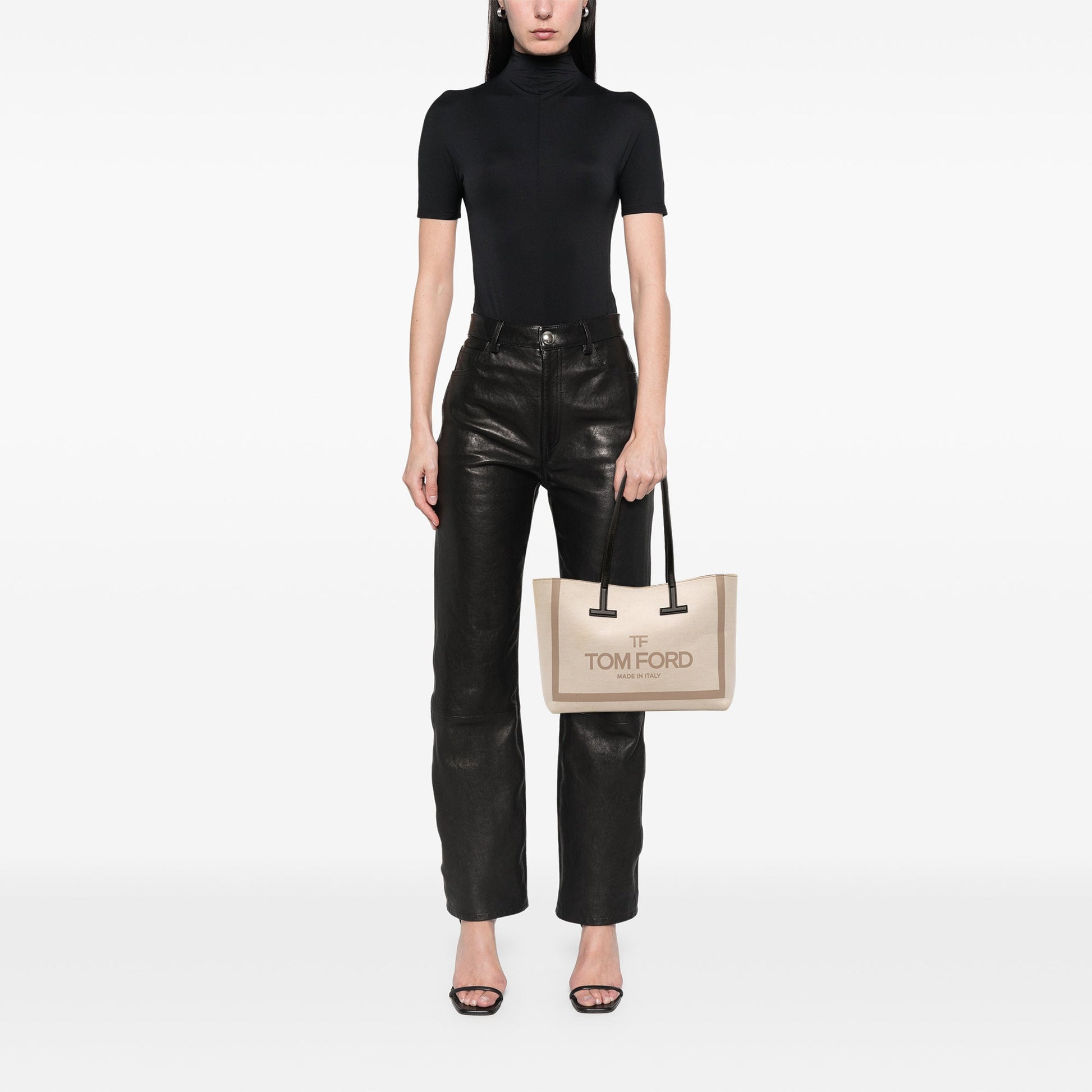 Tom Ford Small Canvas T Tote