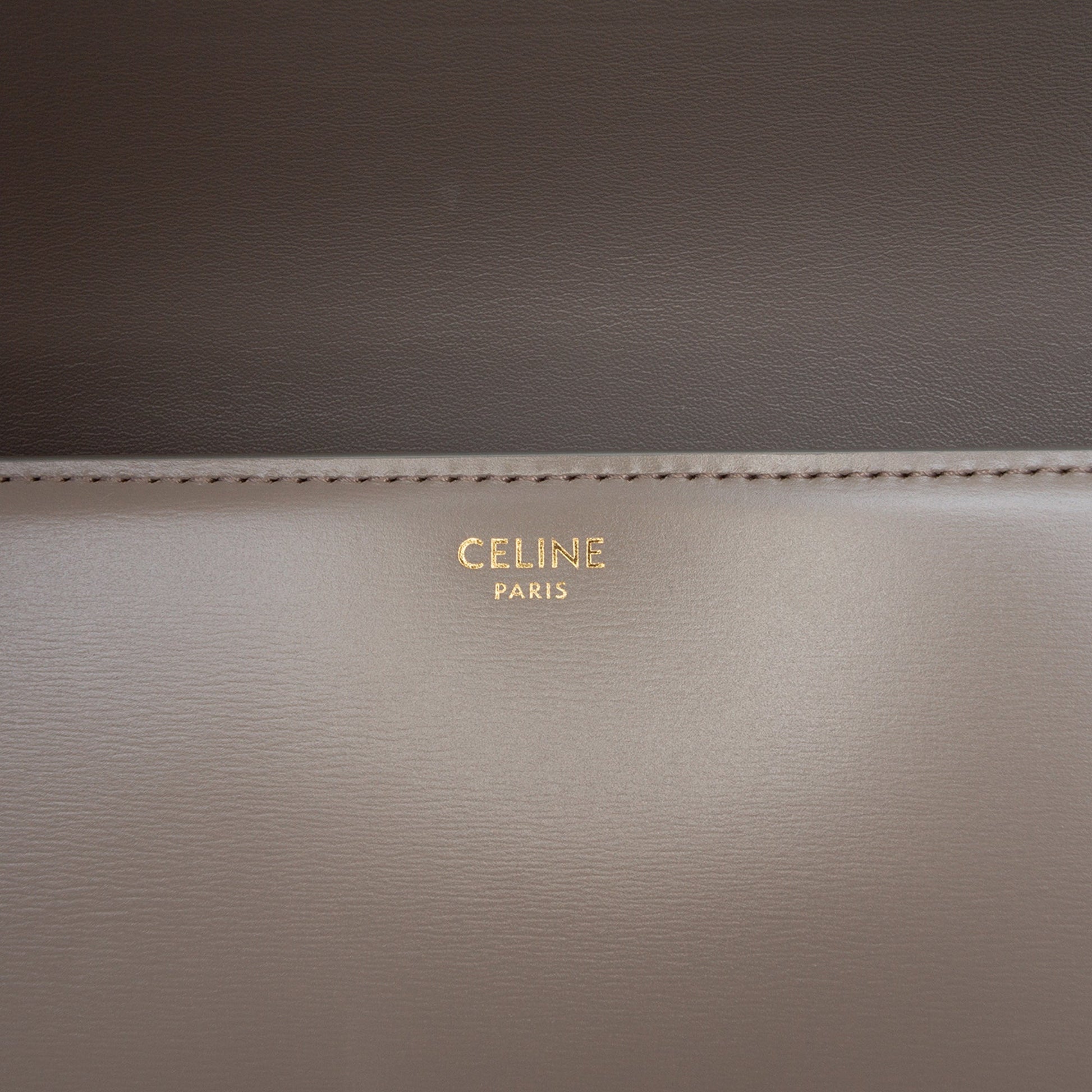 Celine Classique Shiny Calfskin Triomphe Crossbody