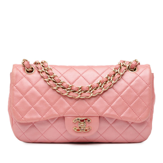 Chanel Medium Quilted Lambskin Precious Jewel Single Flap