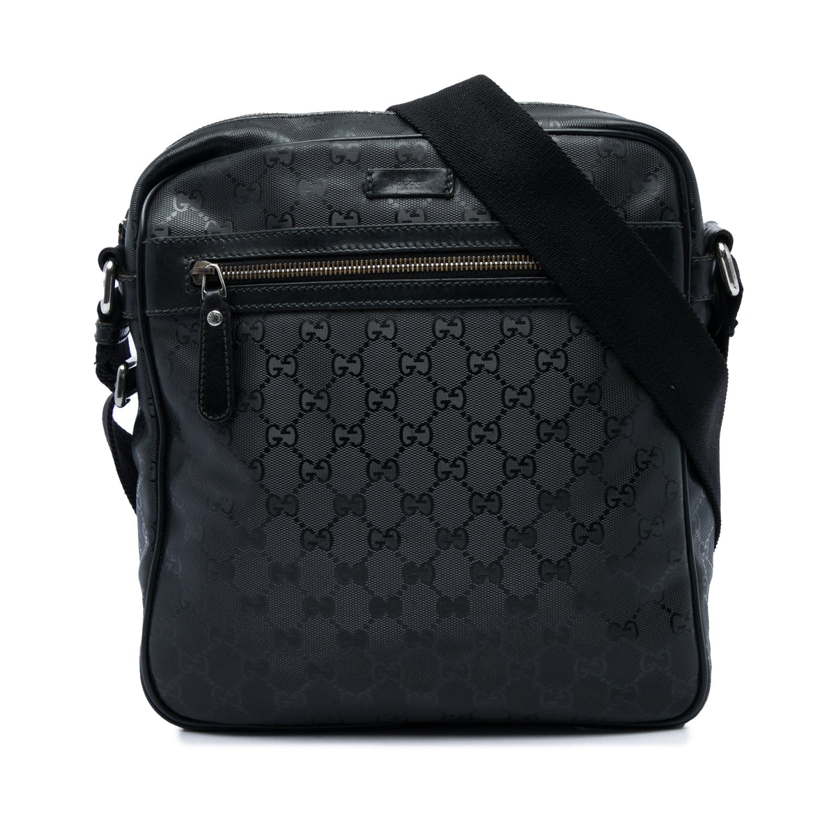 Gucci GG Imprime Crossbody — Black