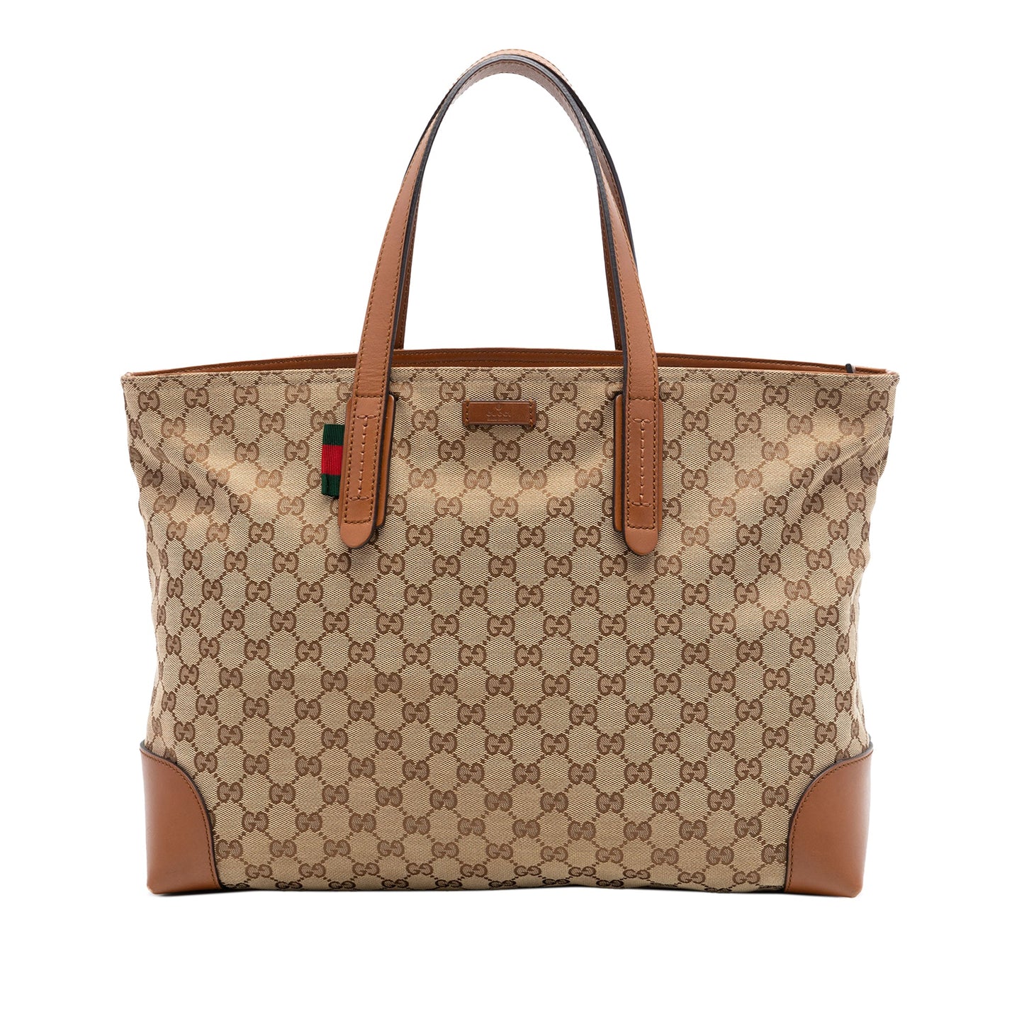 Gucci GG Canvas Web Tote