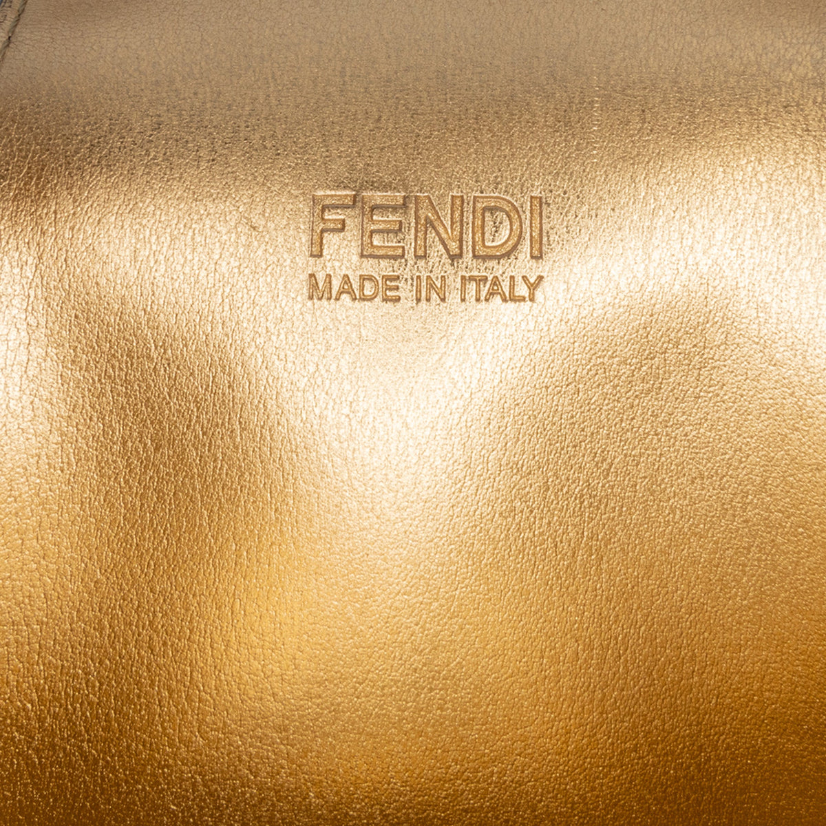 Fendi Mini Leather Cookie Hobo