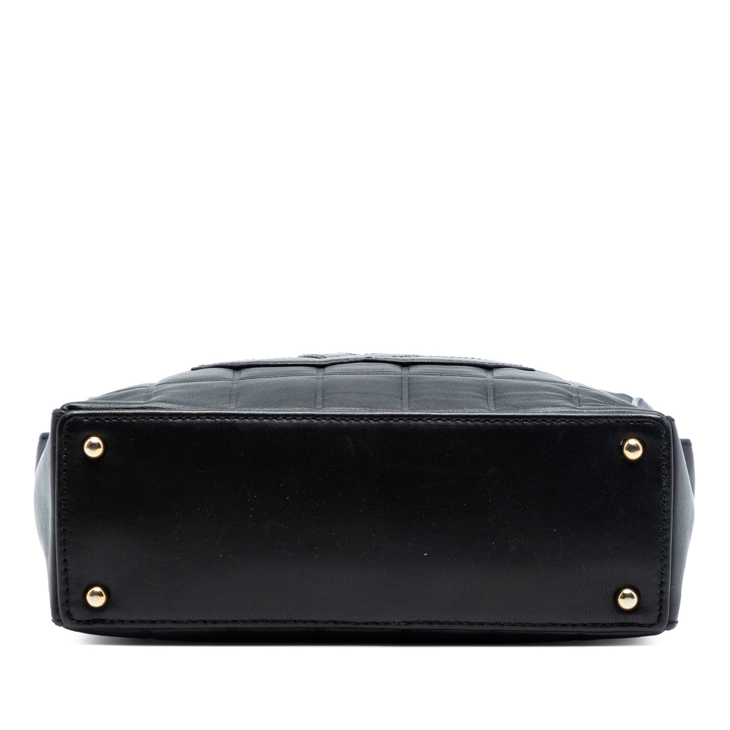 CC Chocolate Bar Lambskin Shoulder Bag