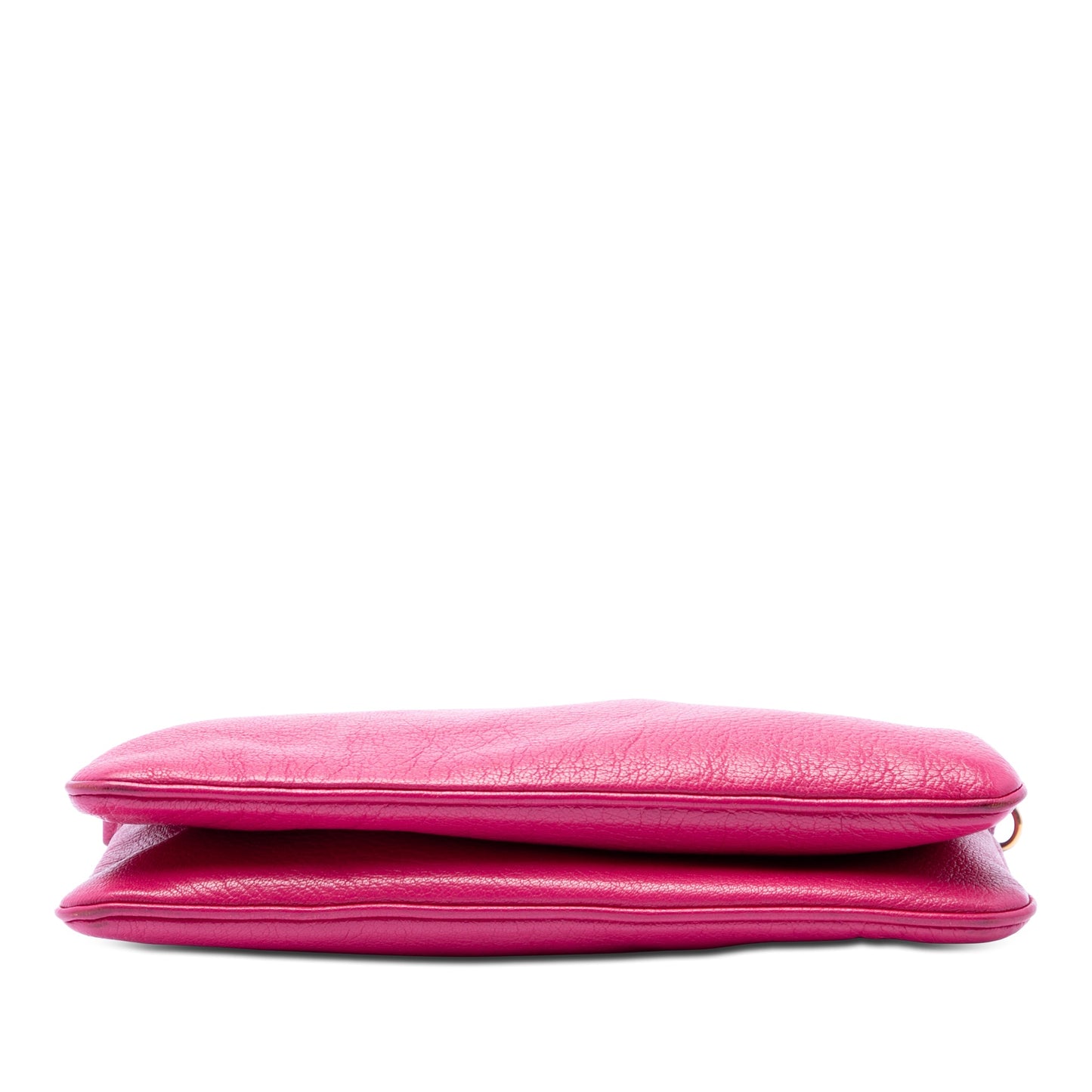 Miu Miu Goatskin Madras Double Zip Crossbody