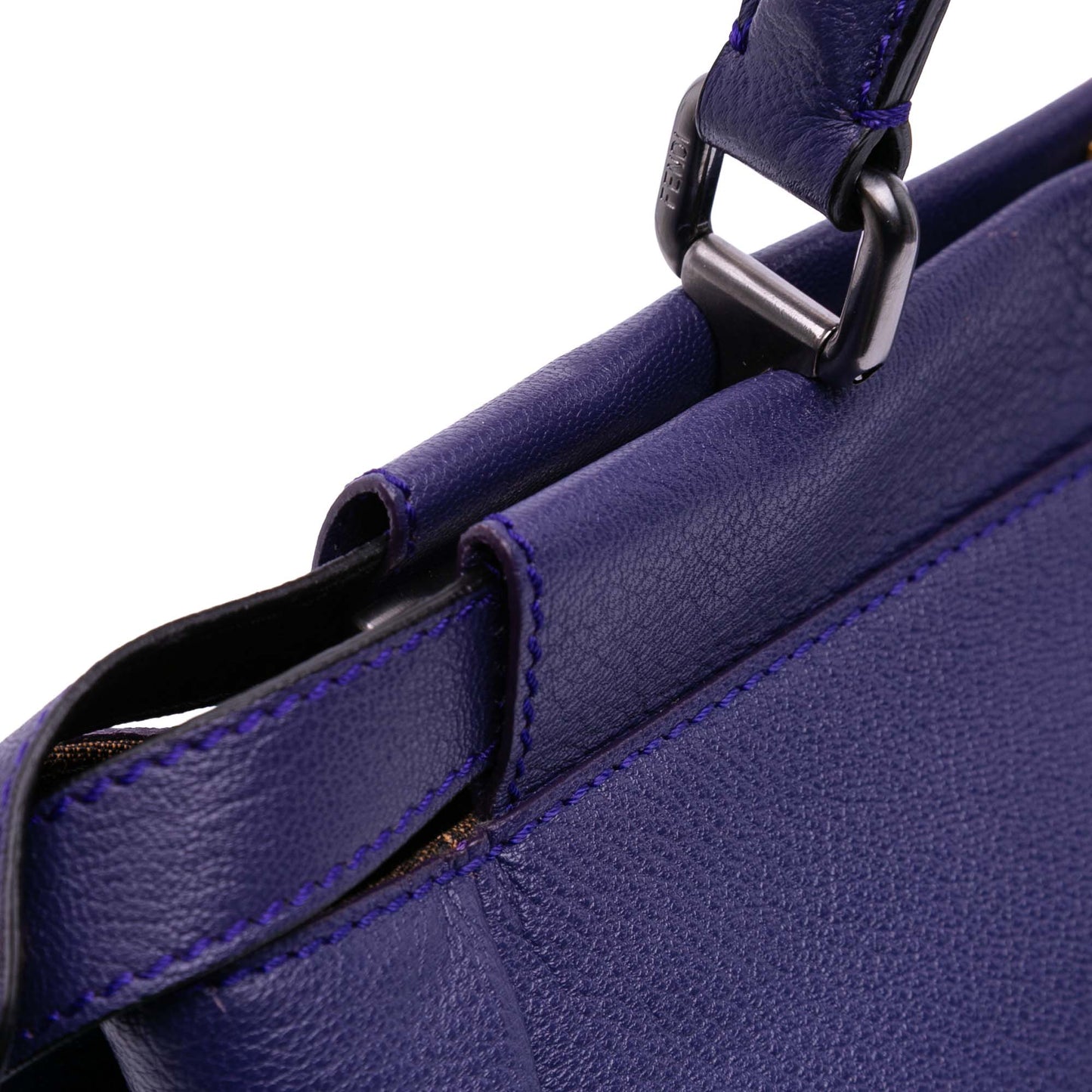 Fendi Large Calfskin Peekaboo Iconic Satchel