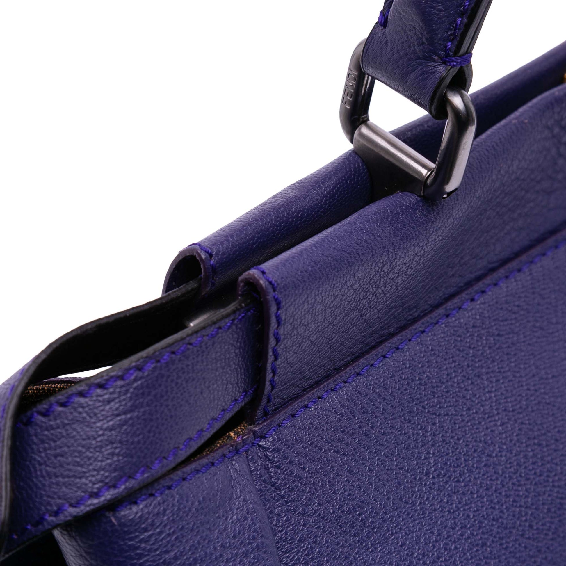 Fendi Large Calfskin Peekaboo Iconic Satchel