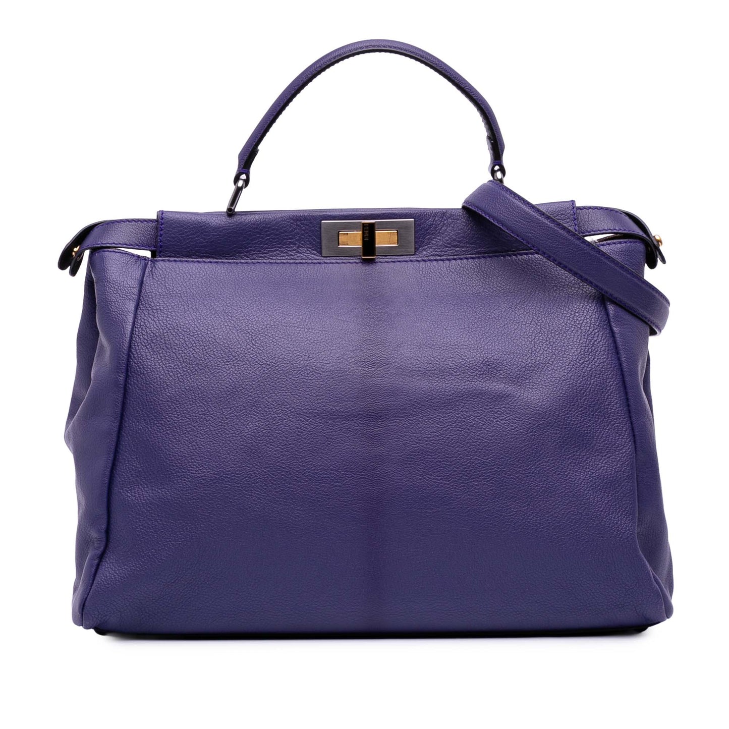 Fendi Large Calfskin Peekaboo Iconic Satchel
