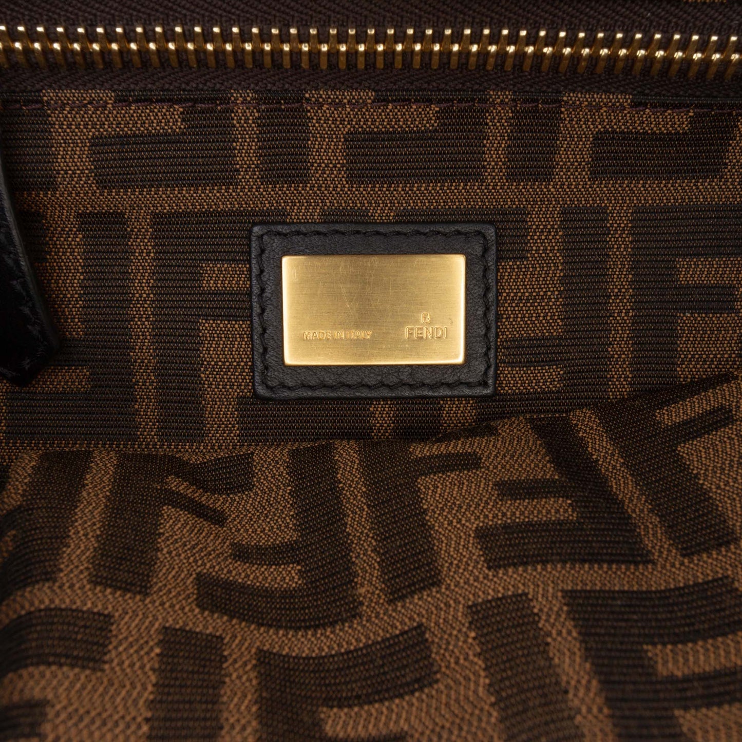 Fendi Large Calfskin Peekaboo Iconic Satchel