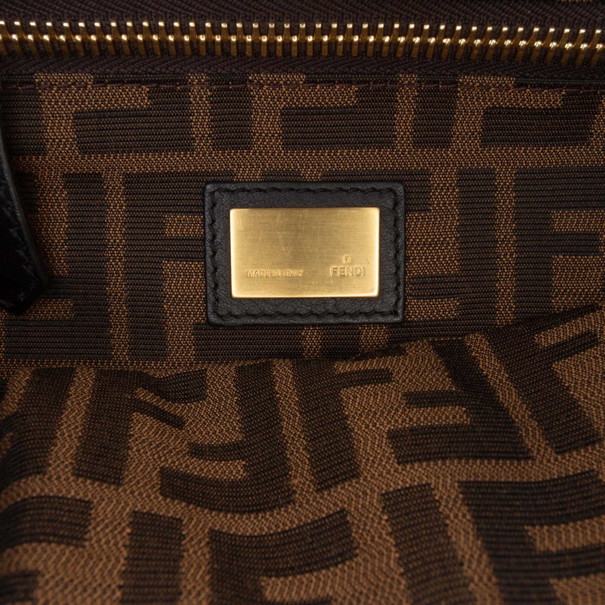 Fendi Large Calfskin Peekaboo Iconic Satchel