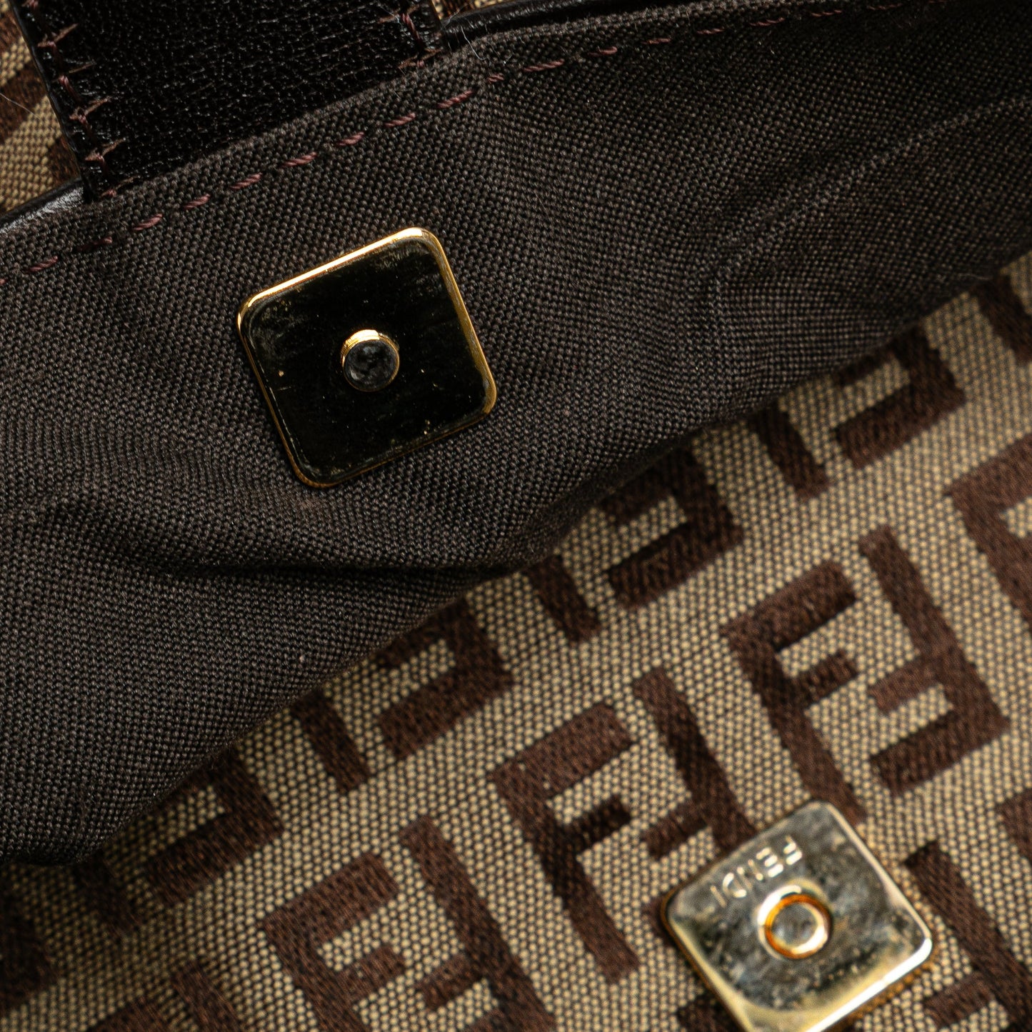Fendi Zucchino Canvas Crossbody