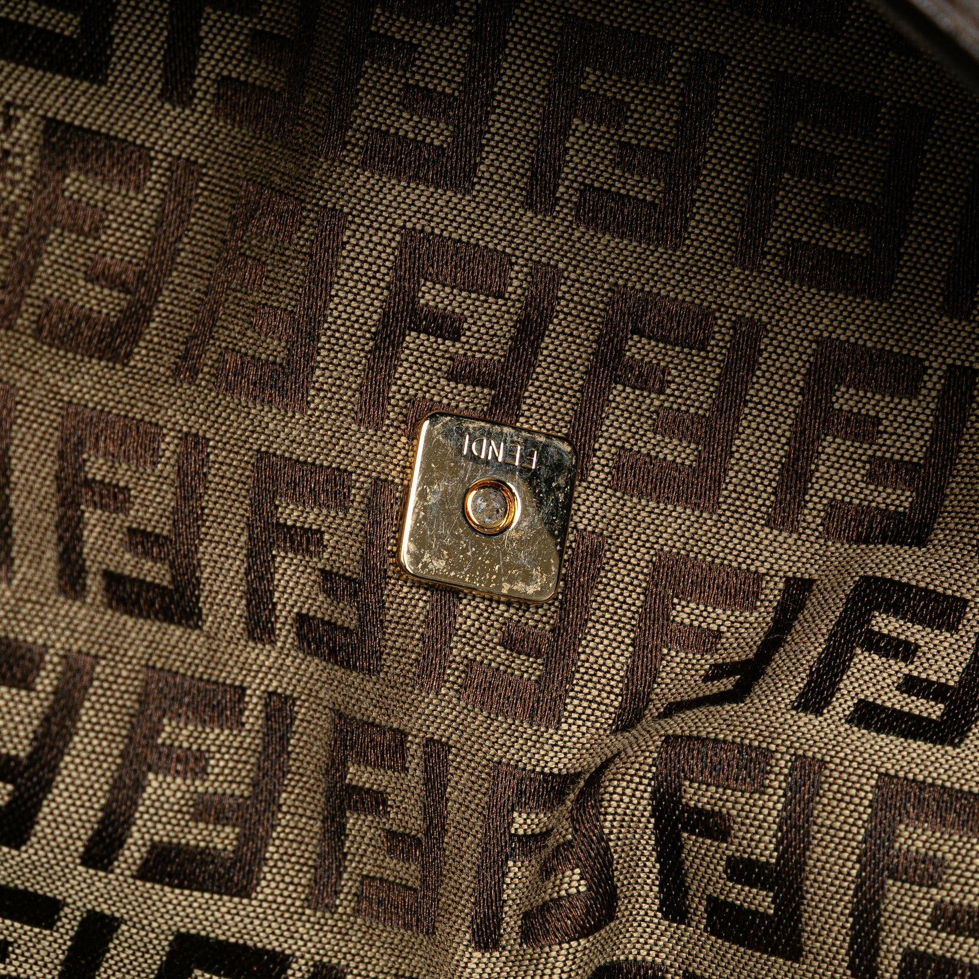 Fendi Zucchino Canvas Crossbody