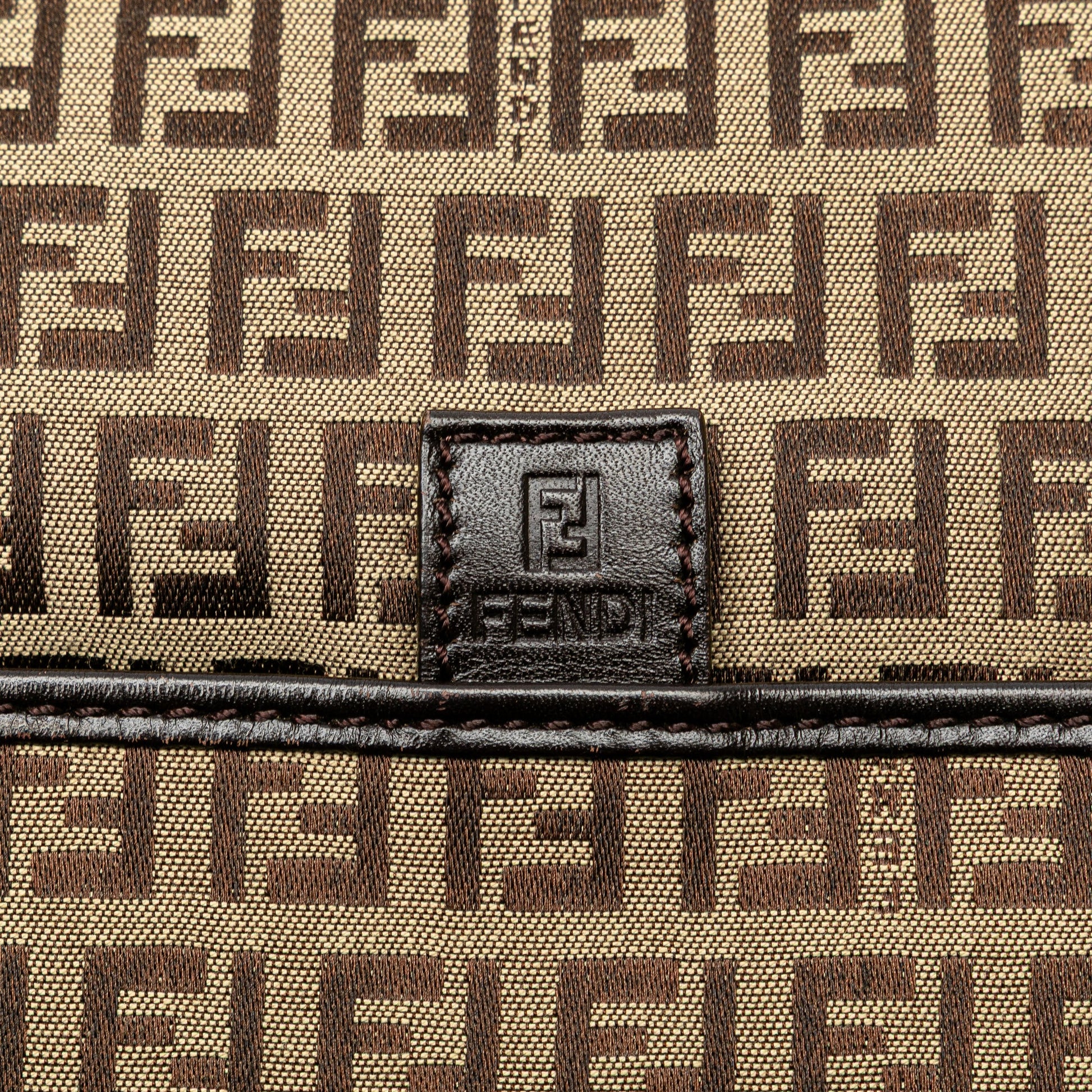 Fendi Zucchino Canvas Crossbody