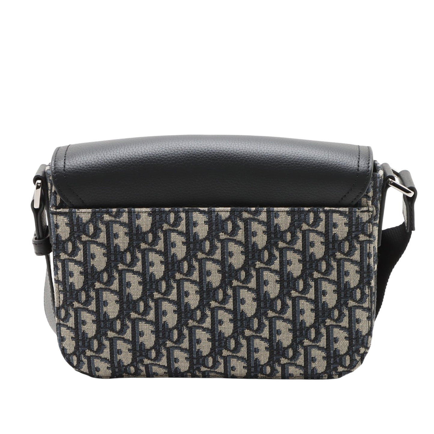 Dior Small Oblique Canvas Saddle Messenger Bag with Flap