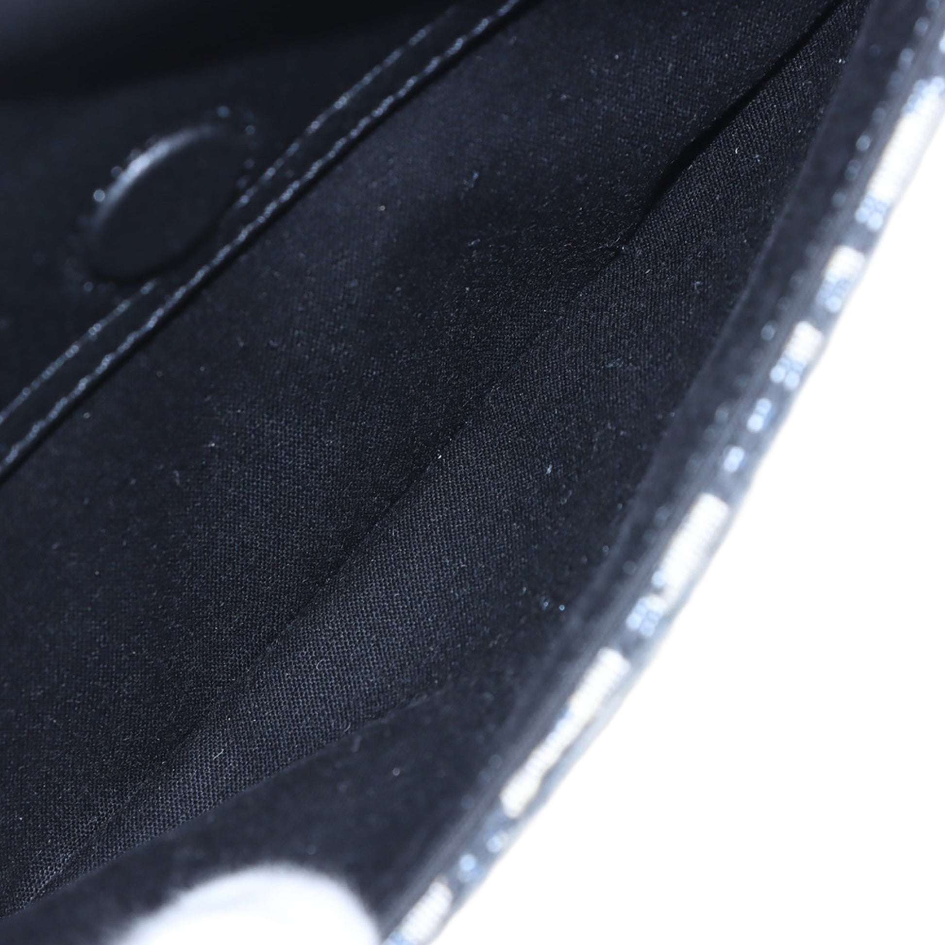 Dior Small Oblique Canvas Saddle Messenger Bag with Flap