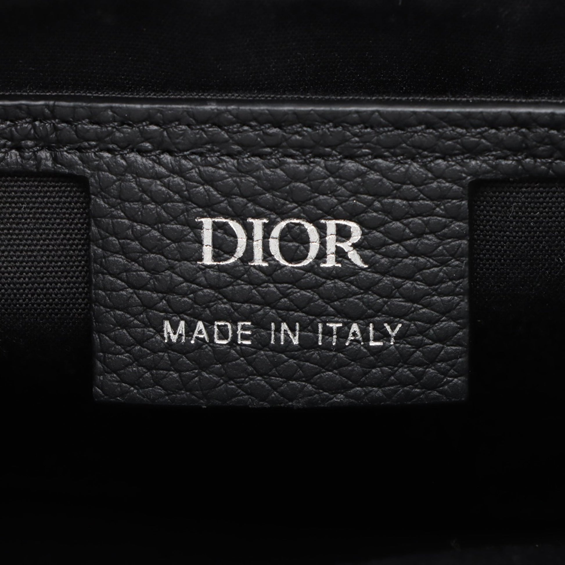 Dior Small Oblique Canvas Saddle Messenger Bag with Flap