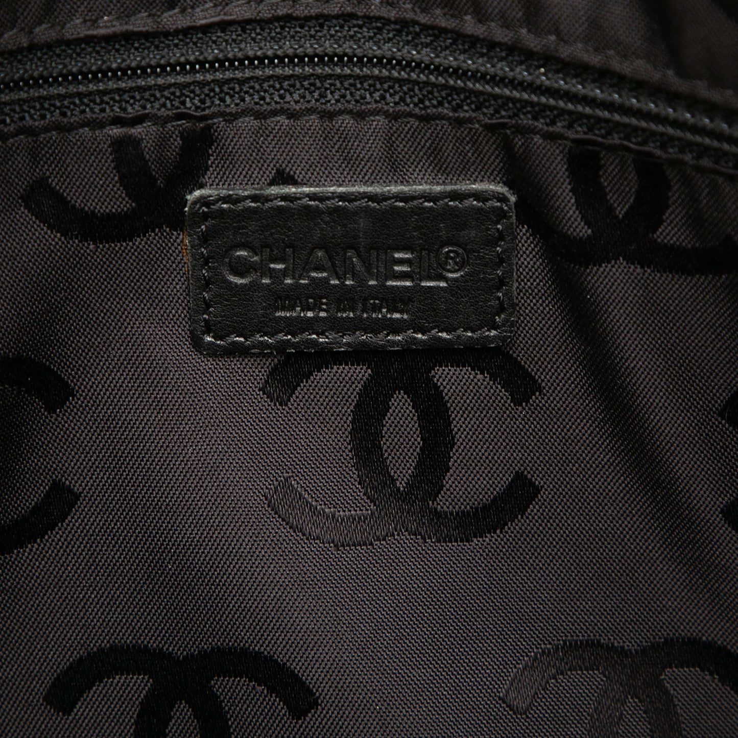 Chanel CC Lambskin Wild Stitch Handbag
