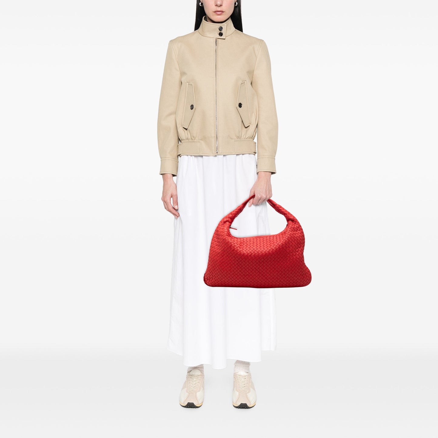 Bottega Veneta Medium Nappa Intrecciato Veneta Hobo