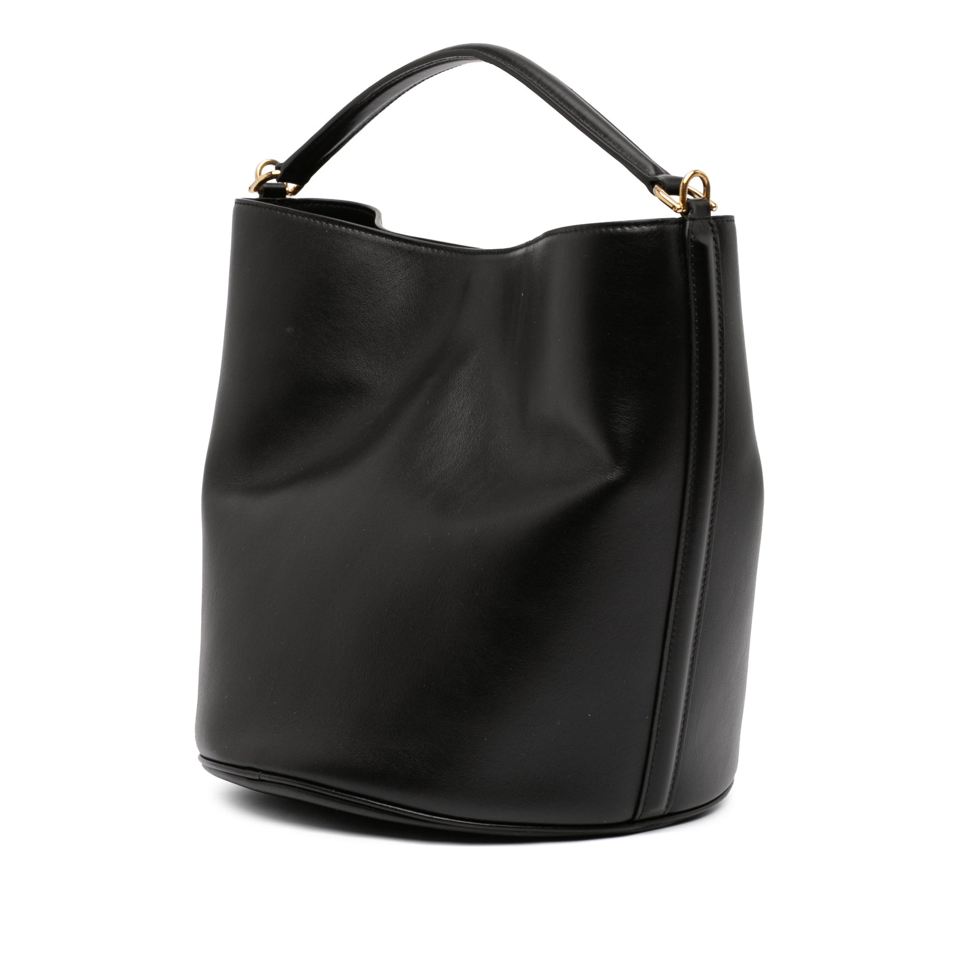 Smooth Calfskin Bucket 16