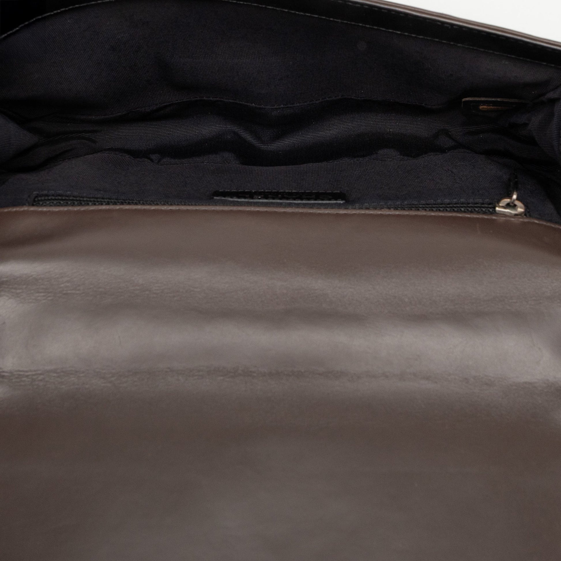 Chanel Old Medium Bicolor Glazed Calfskin Boy Flap