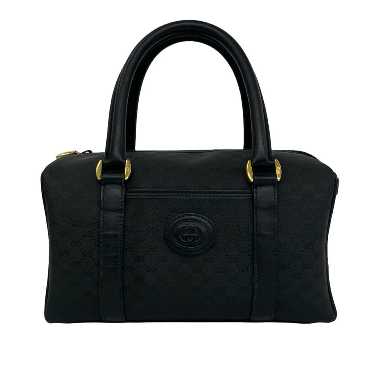 Gucci Micro GG Canvas Boston Bag