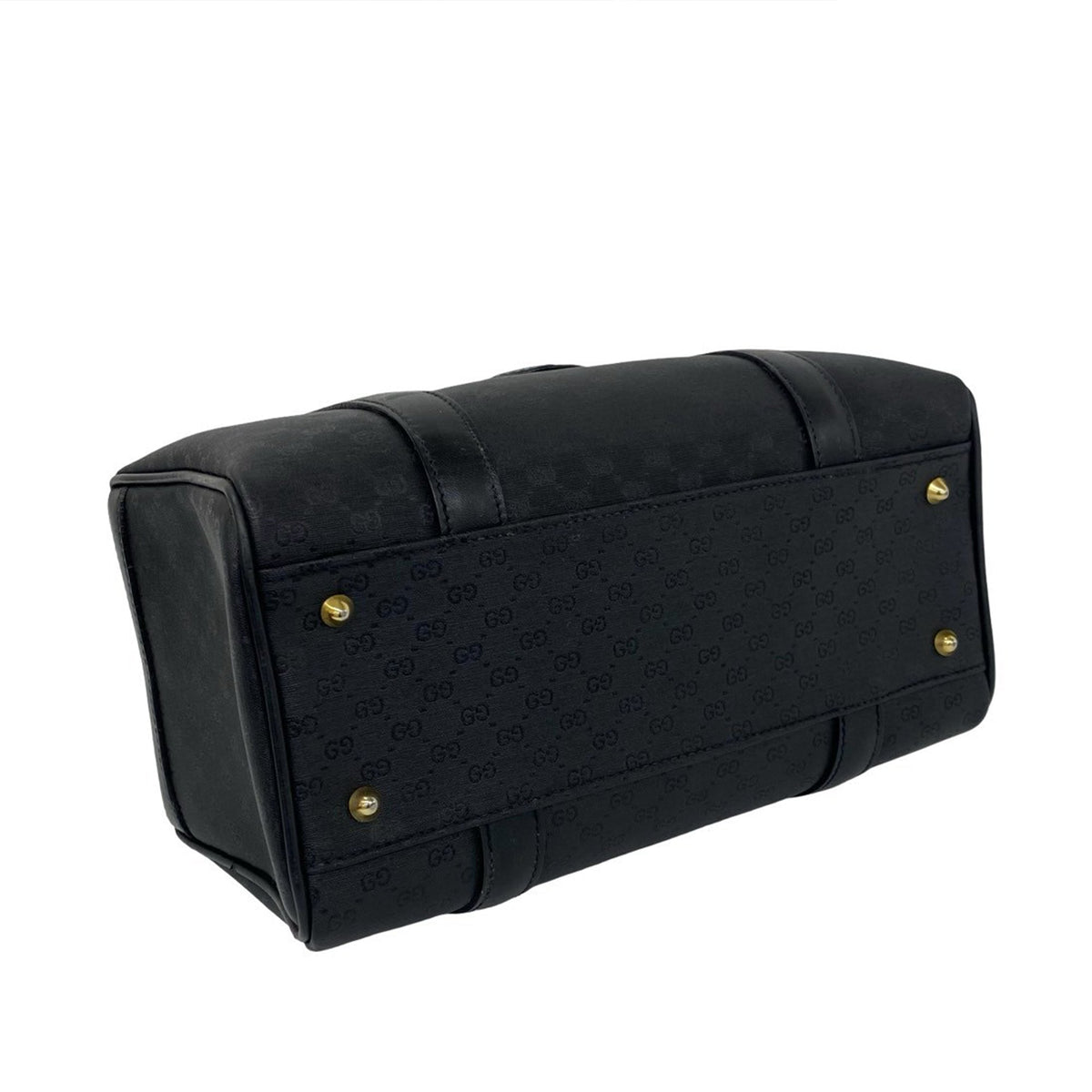 Gucci Micro GG Canvas Boston Bag